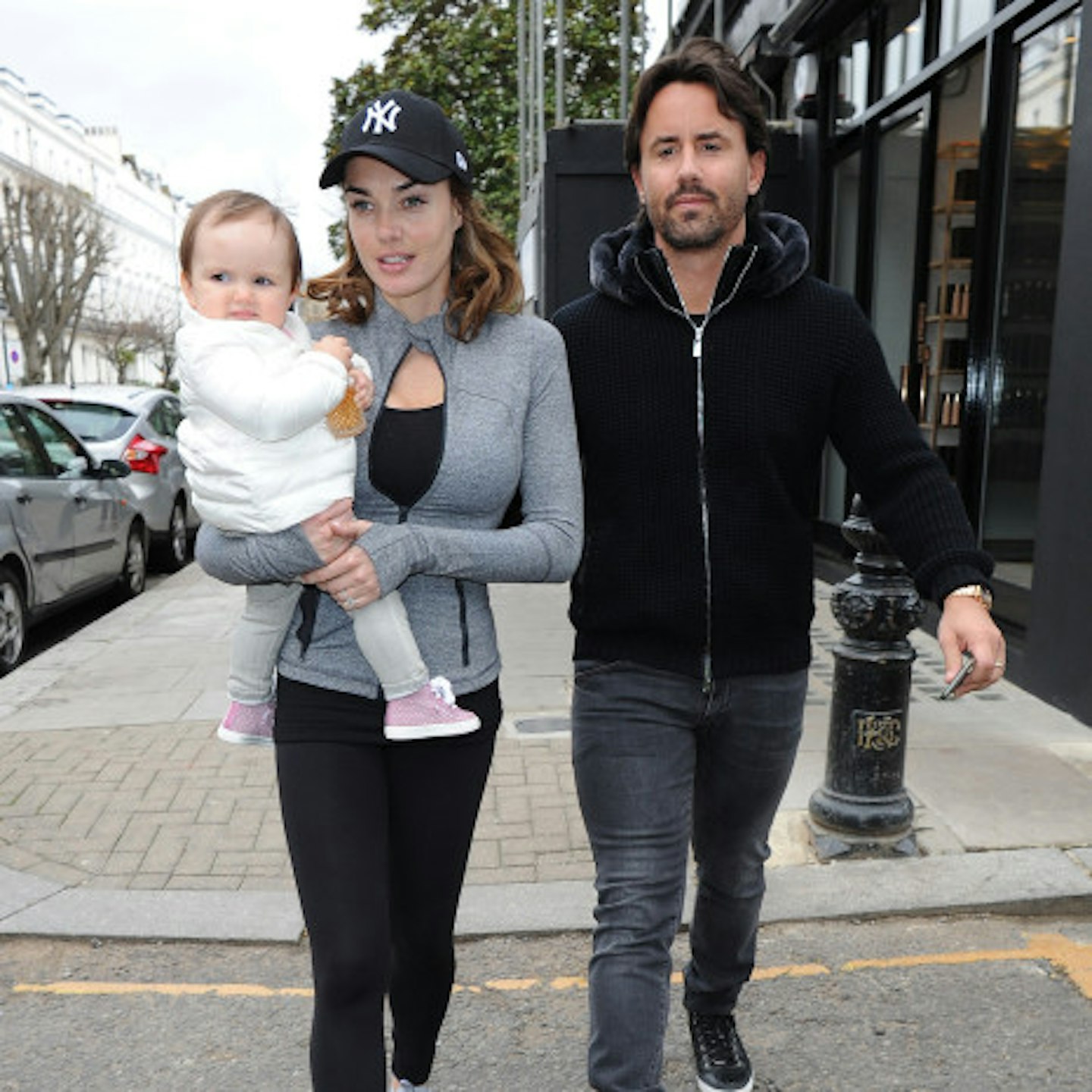 Tamara and Jay with their daughter Sophia