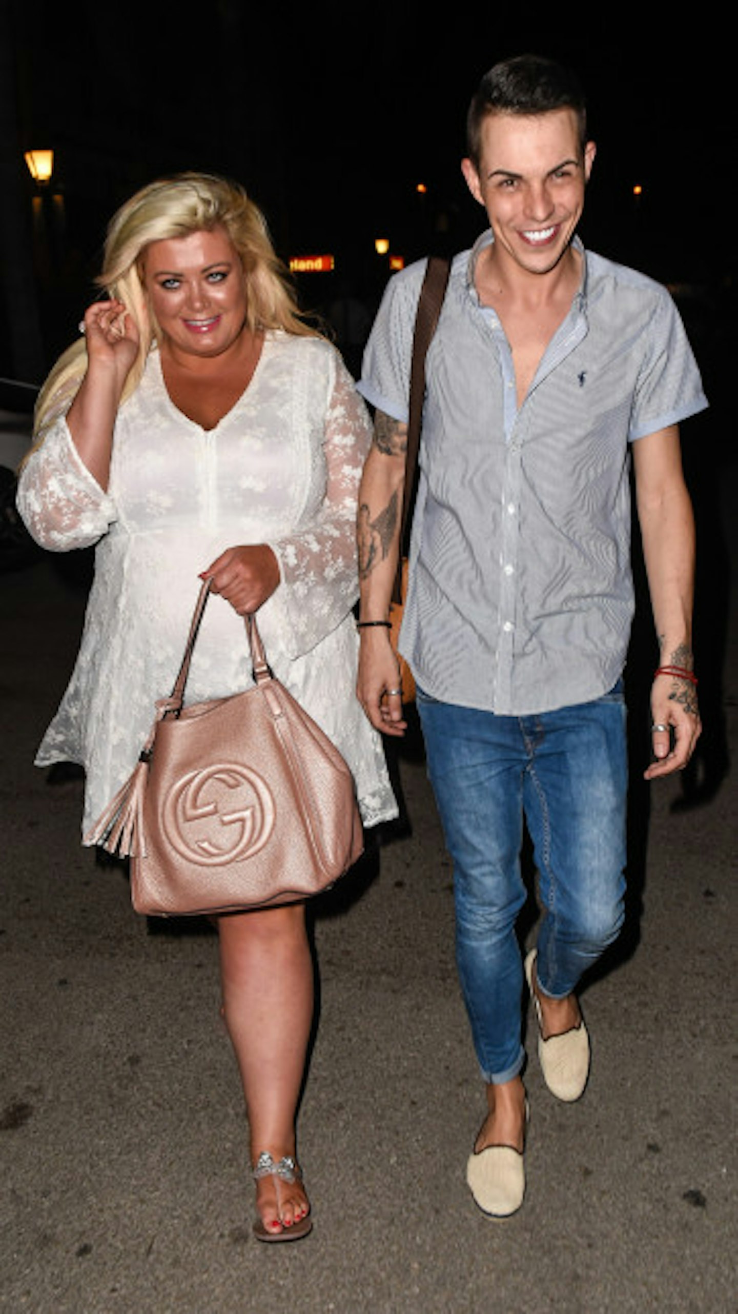 Gemma and pal Bobby Norris confronted Vas