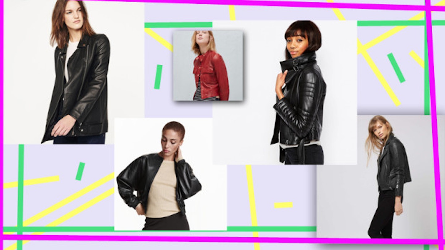 11 Black Leather Jackets To Buy For More Than £65 But Less Than £200