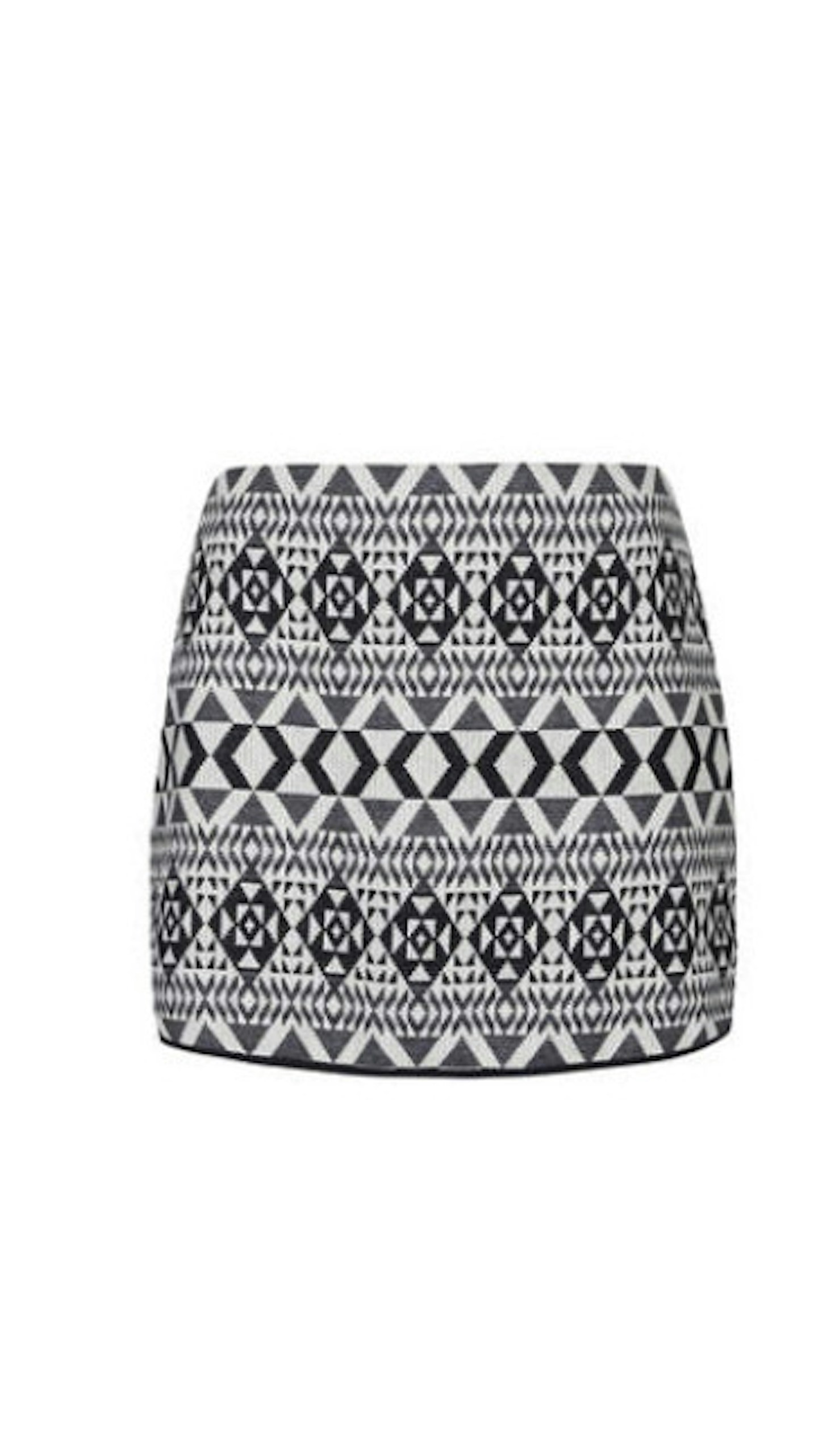 Aztec Pelmet Skirt &pound;35 Topshop