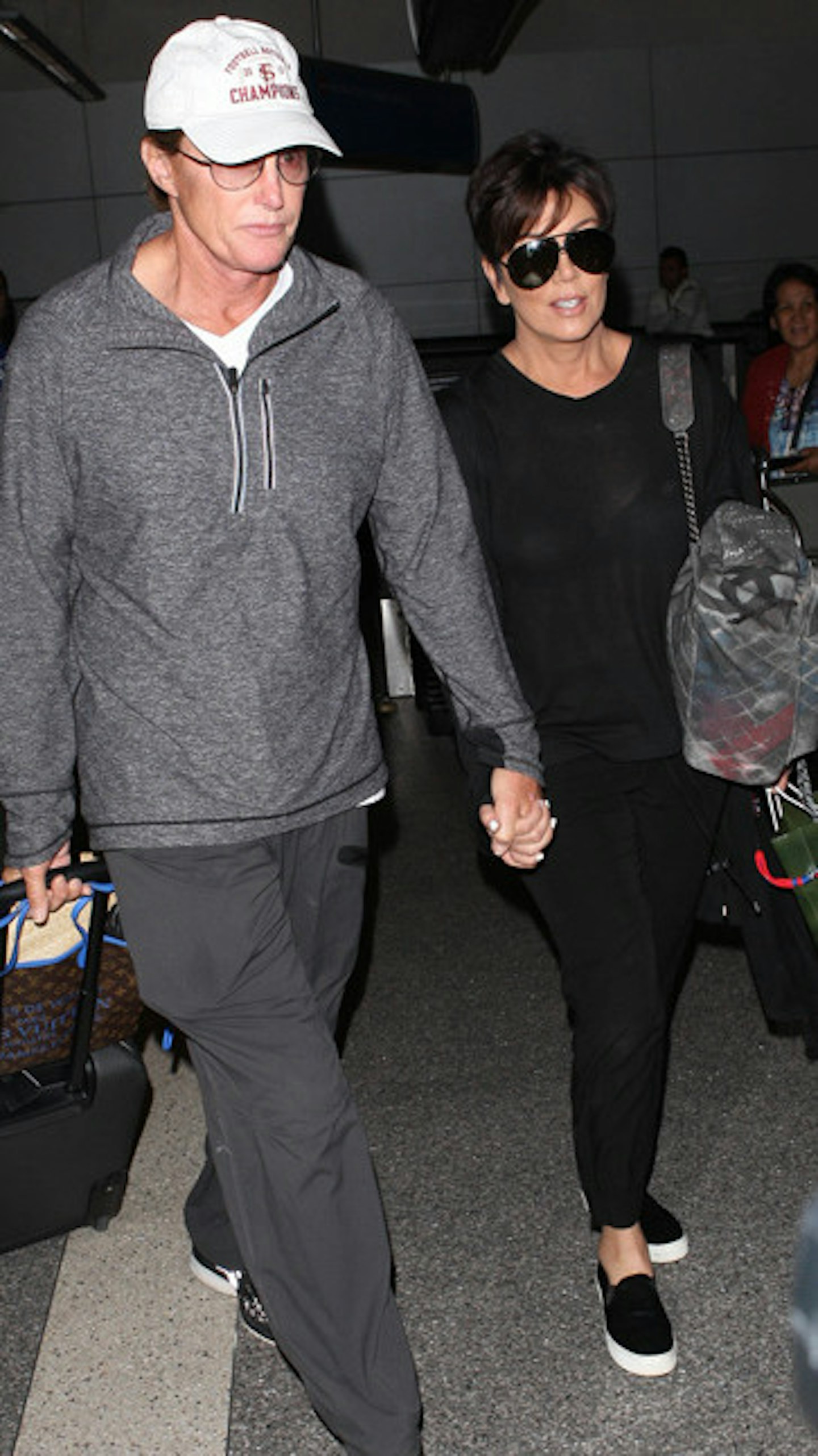 Kris Jenner and ex-husband Bruce were spotted holding hands recently