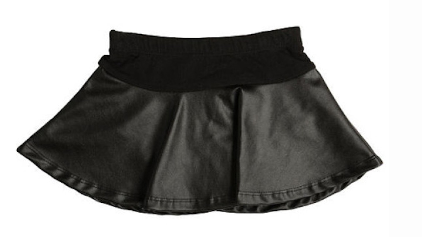 Kardashian Kids Leatherette Skirt