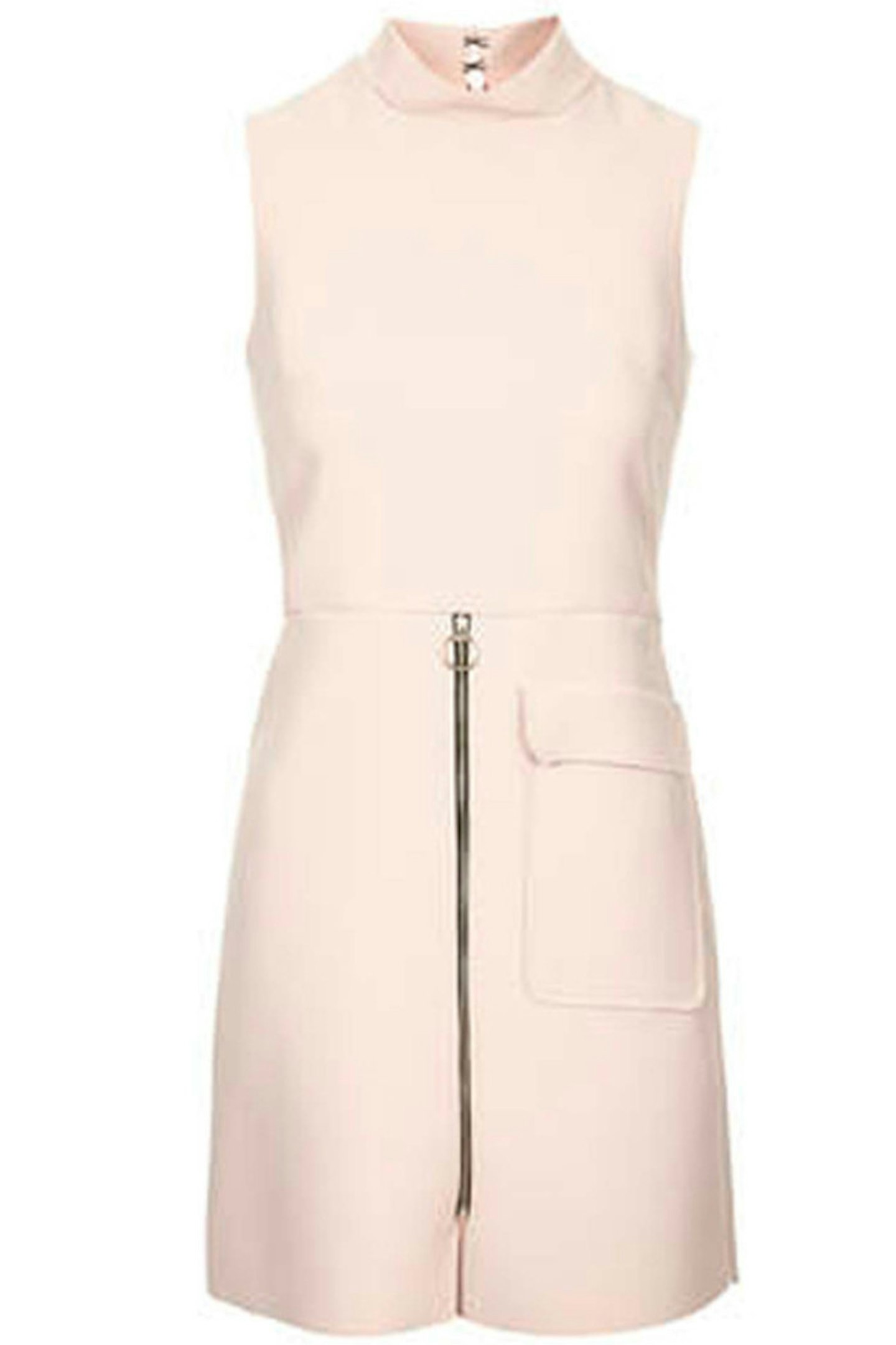 45. Pink high neck shift dress, £68, Topshop