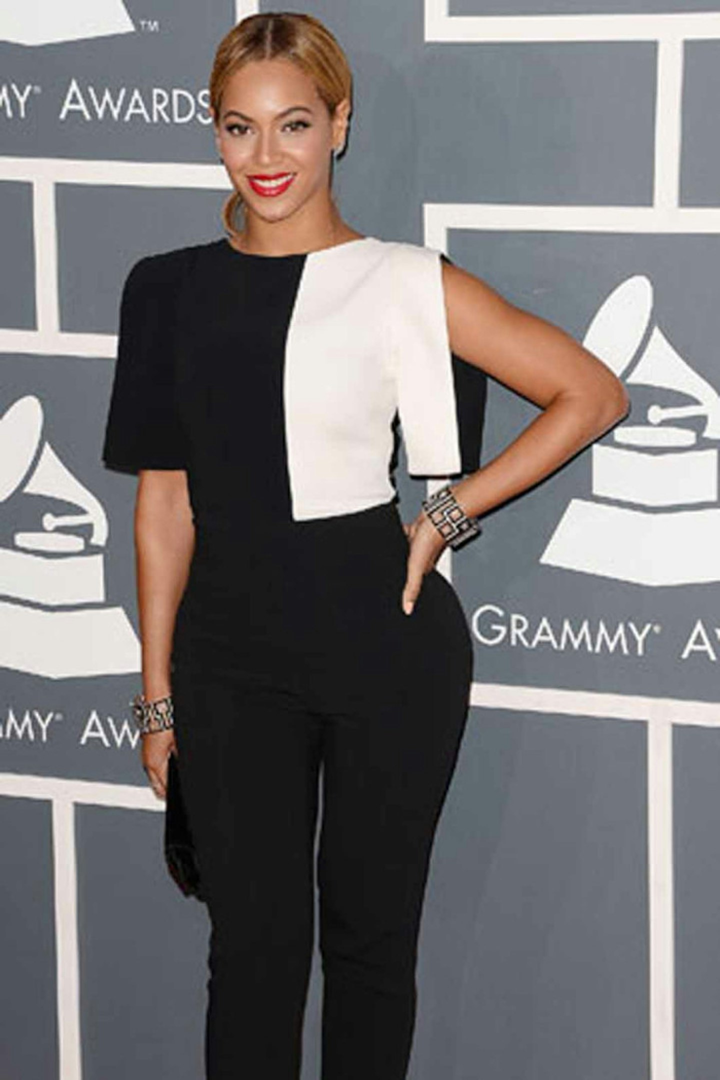 Beyonce style osman jumpsuit 2013 grammy awards