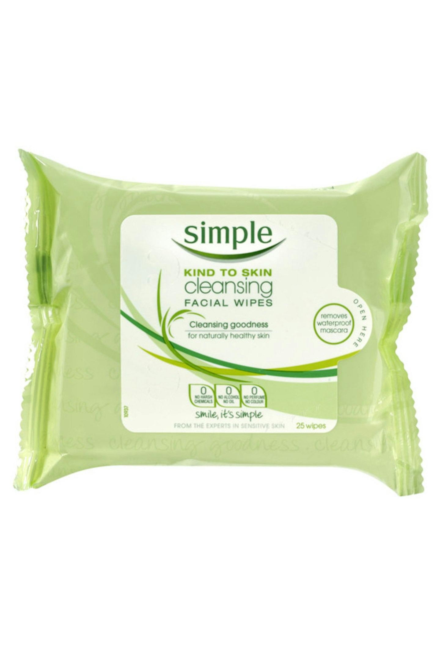 Simple Kind To Skin Cleansing Facial Wipes, £3.49