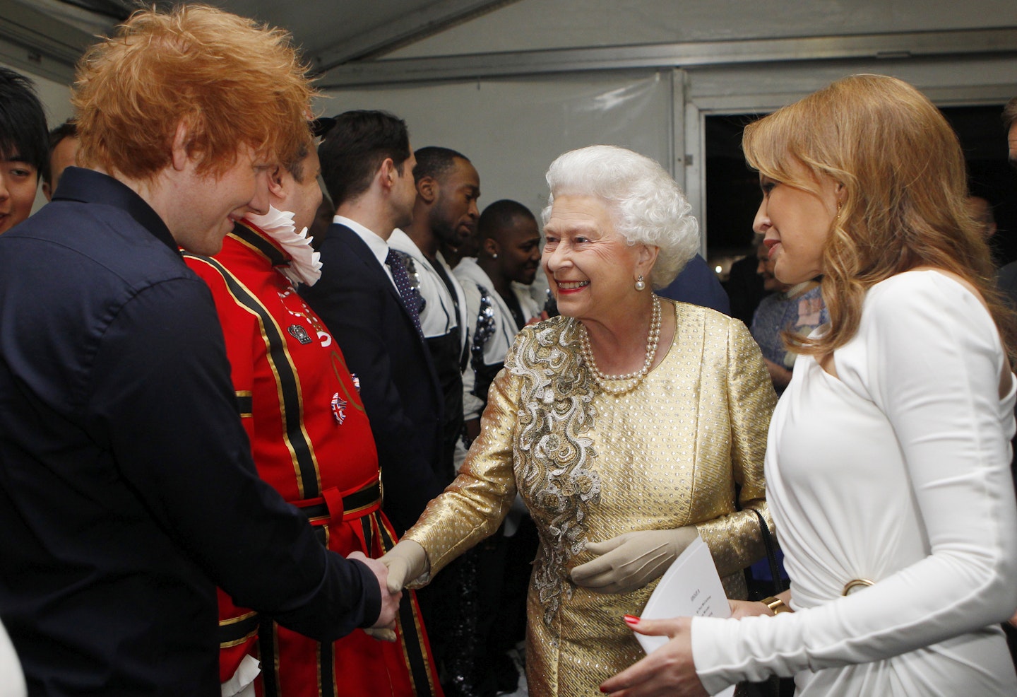 "Oi Sheeran. Didn't you used to go through my bins?"
