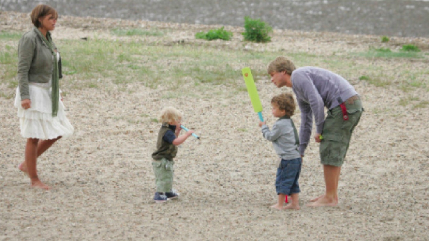 The late Jade, Jeff and their children