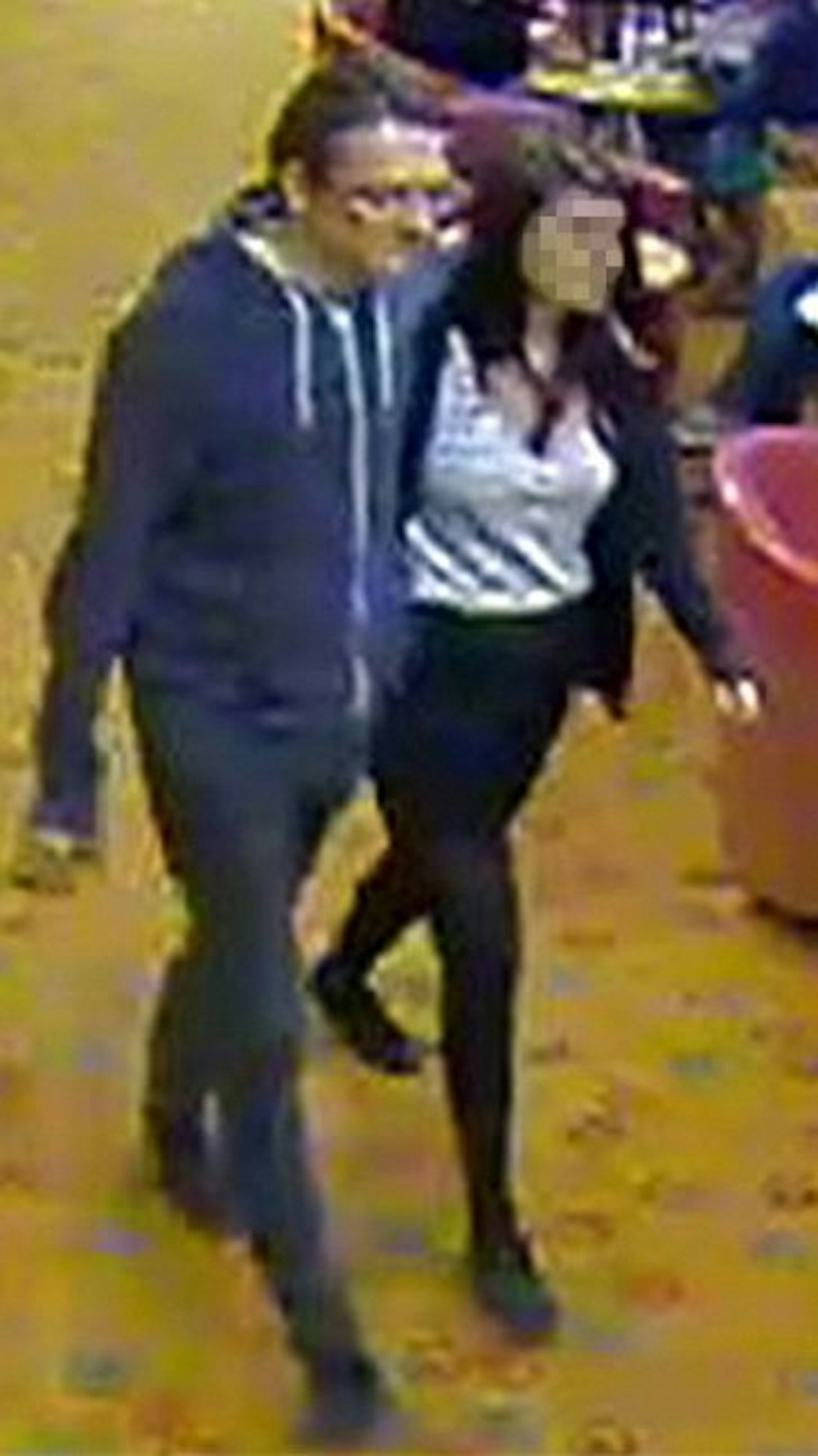 Jeremy and 'Gemma' were spotted together on French CCTV