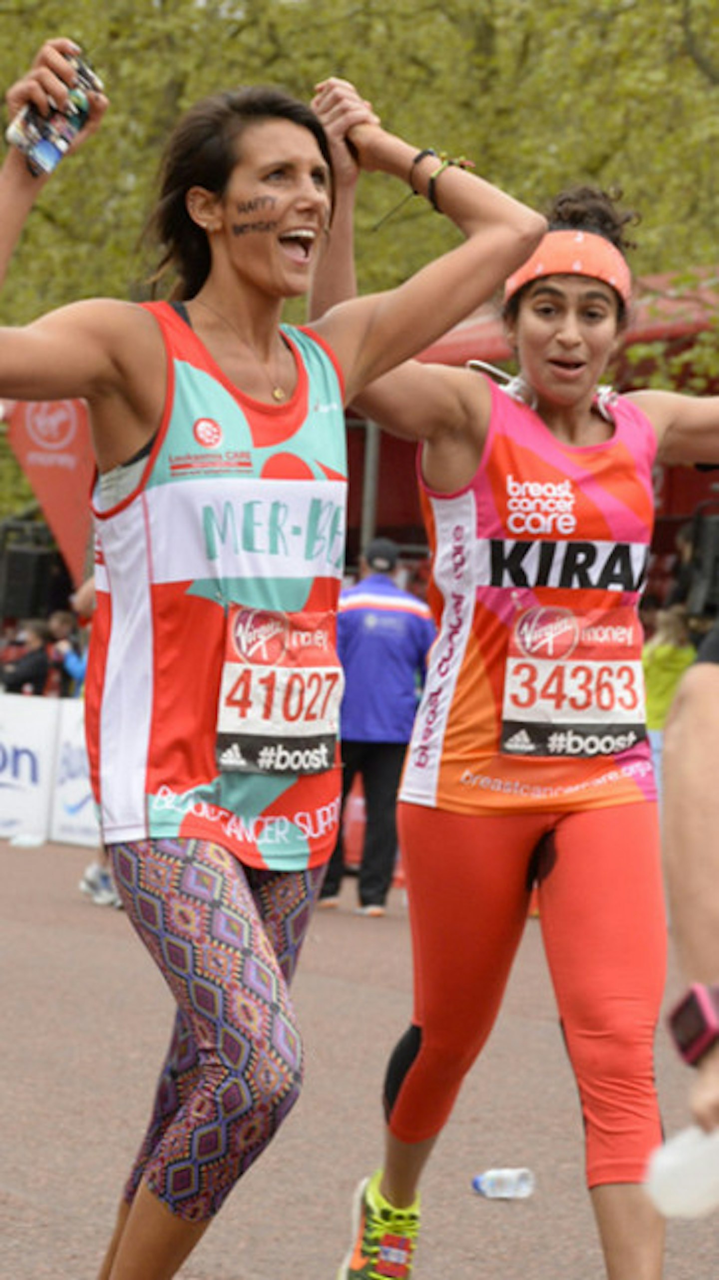 Kiran ran without wearing a tampon