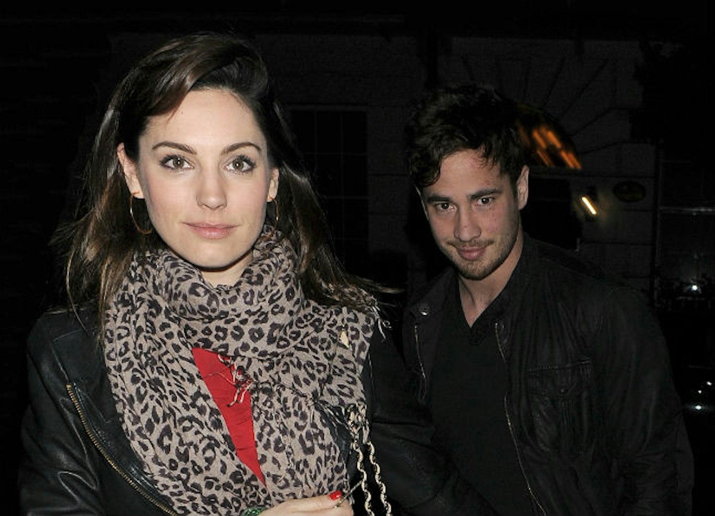Kelly and ex-boyfriend Danny Cipriani on a night out in 2013