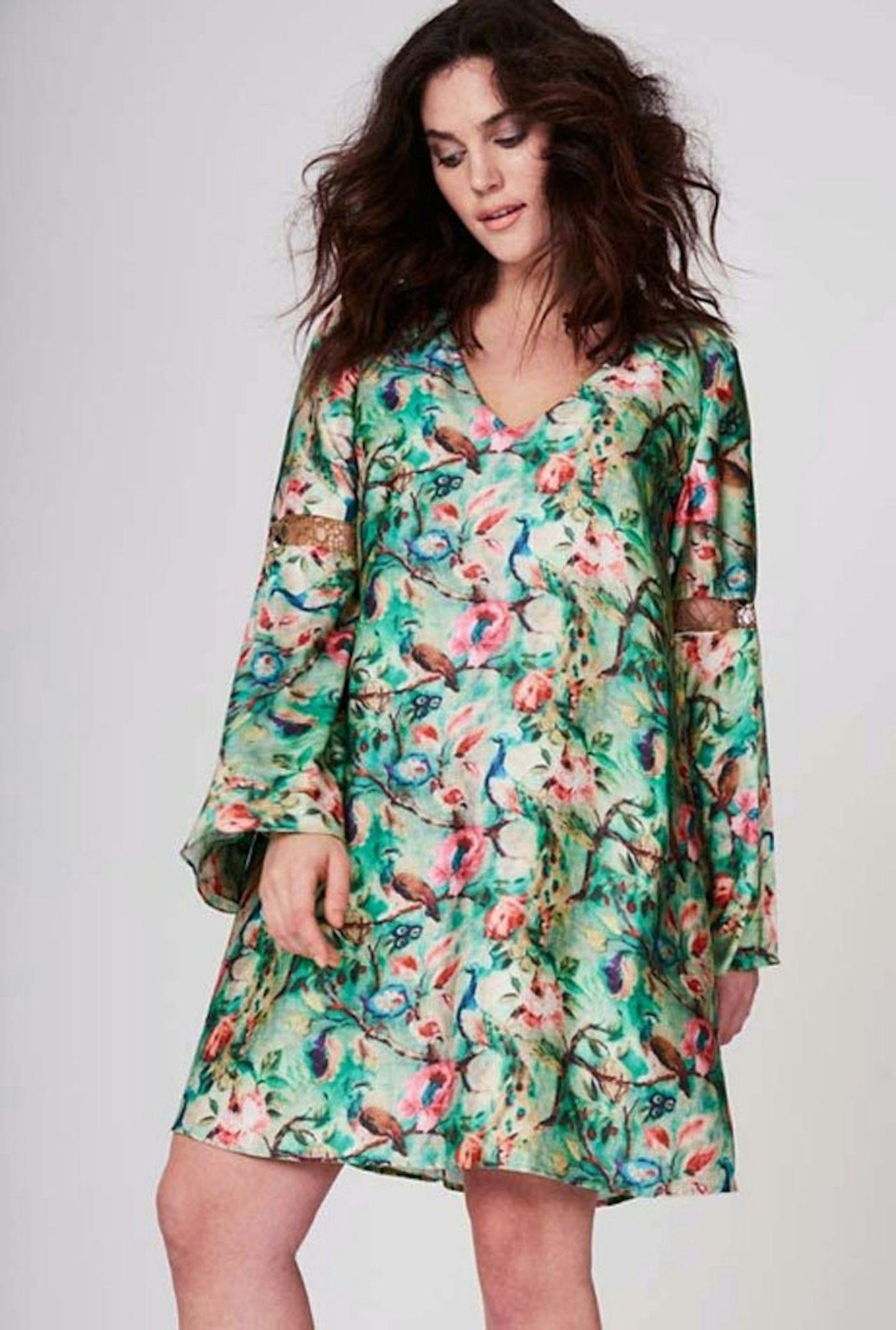 Elvi-floral-print-gypsy-dress