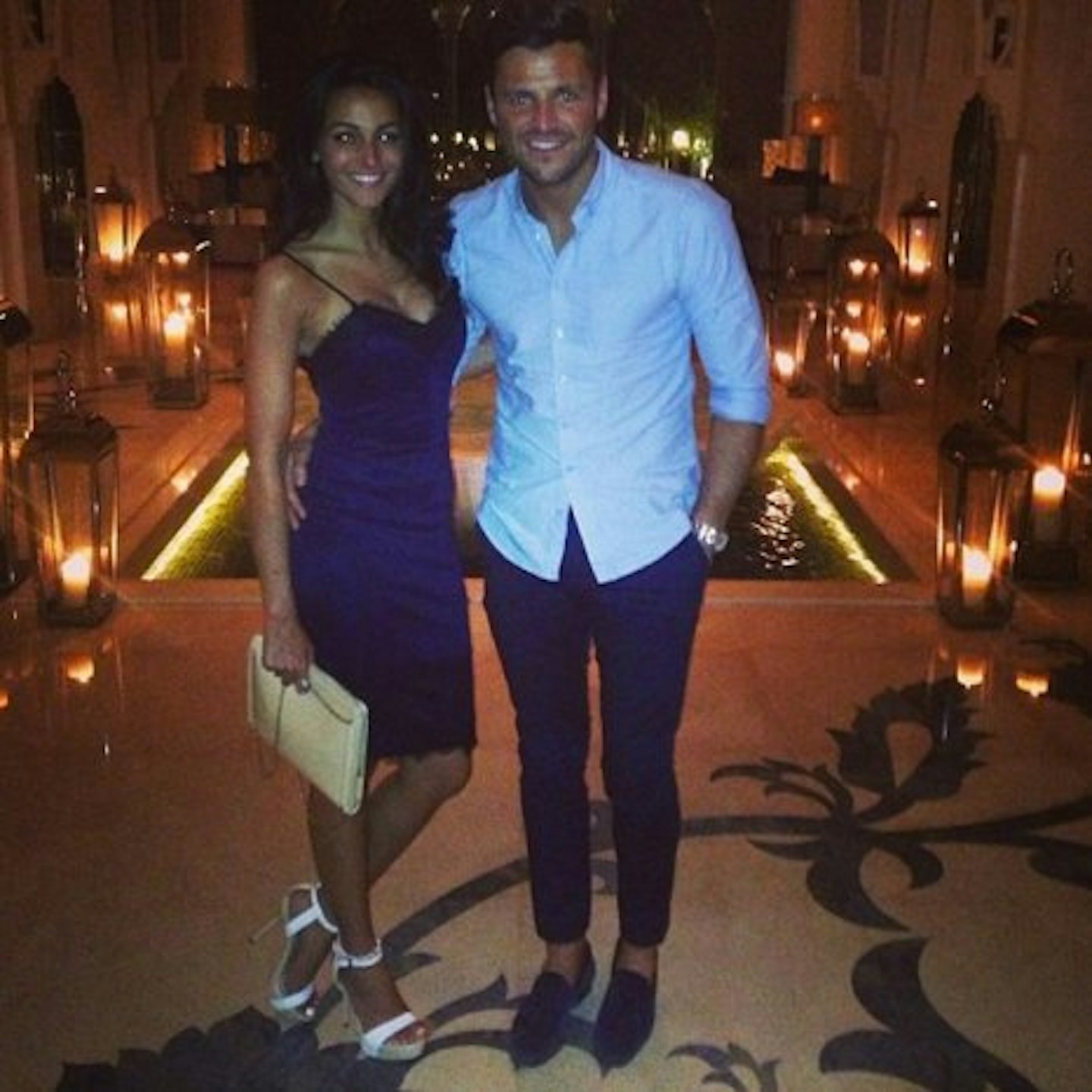 Mark and Michelle recently returned to Dubai, after getting engaged there last year