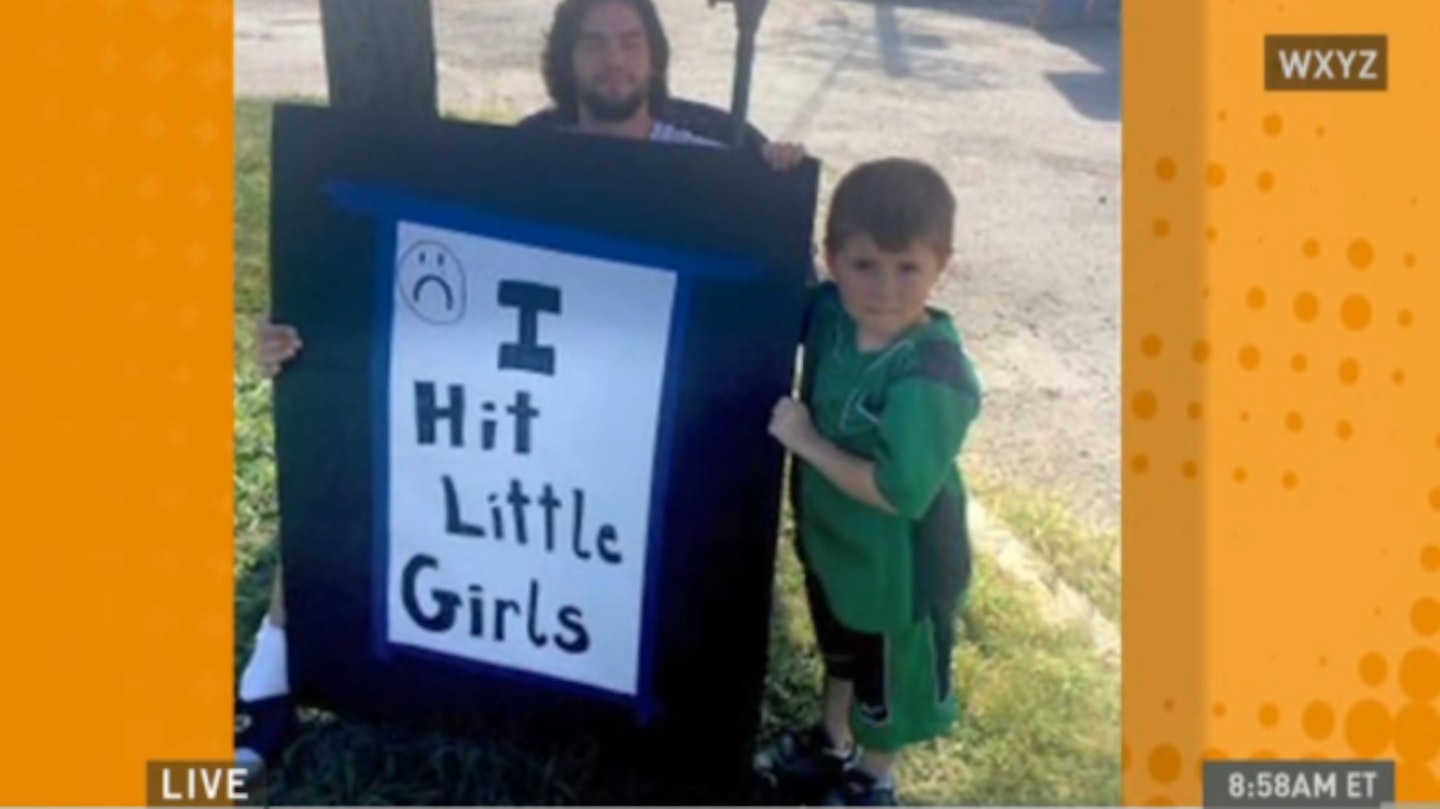 Road sign 4 year old