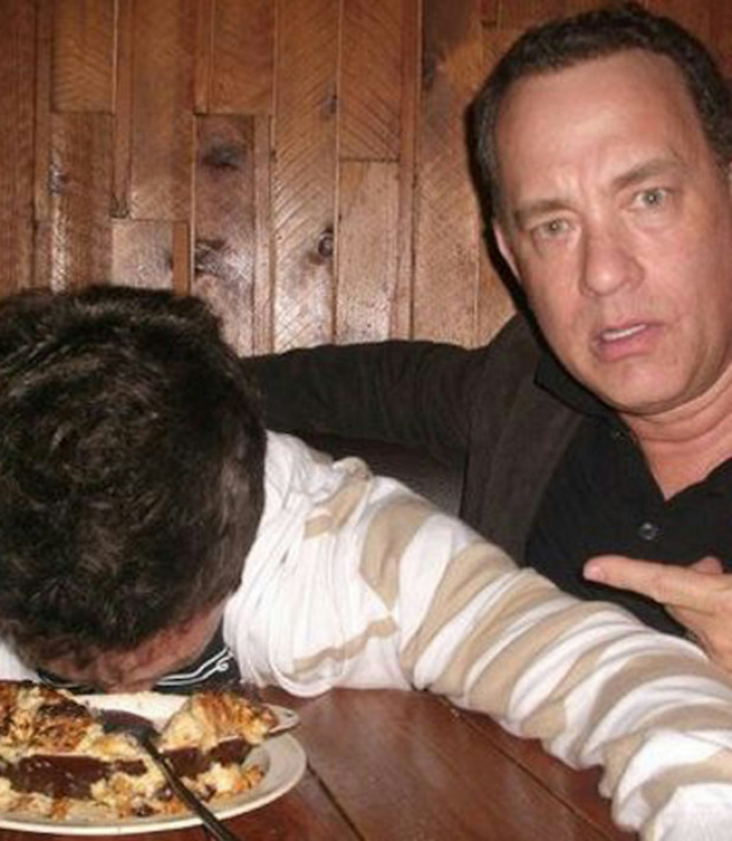 Tom Hanks and a fan