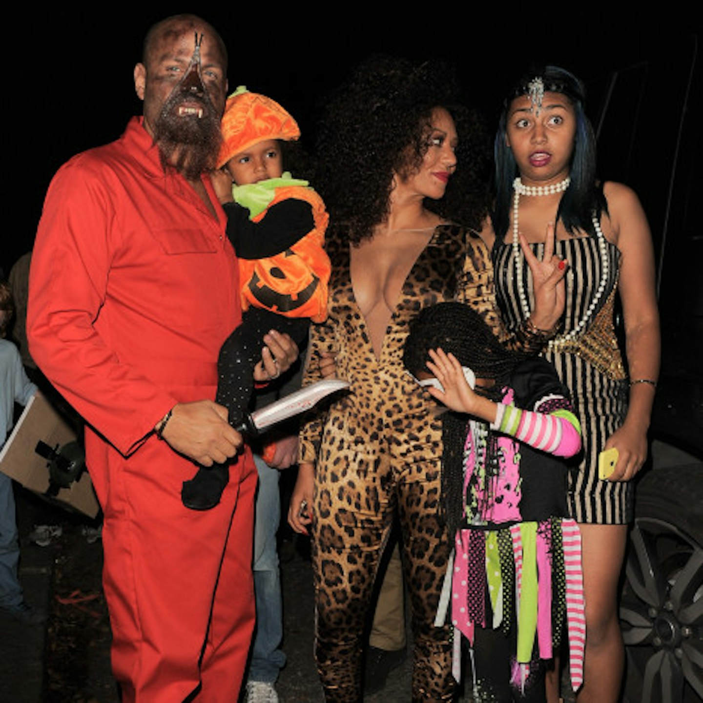 Stephen, Mel, Phoenix, Angel and Maddison