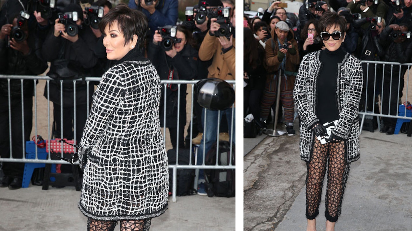 Sheerly Not! Kris Jenner's See Through Trousers Divide Opinion…