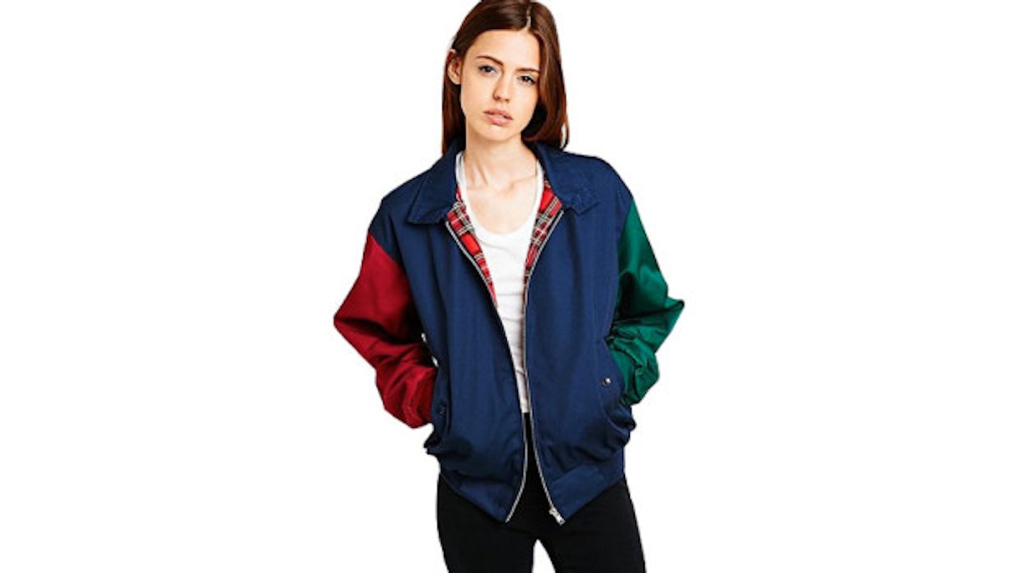 Urban Outfitters' Colourblock Harrington Jacket
