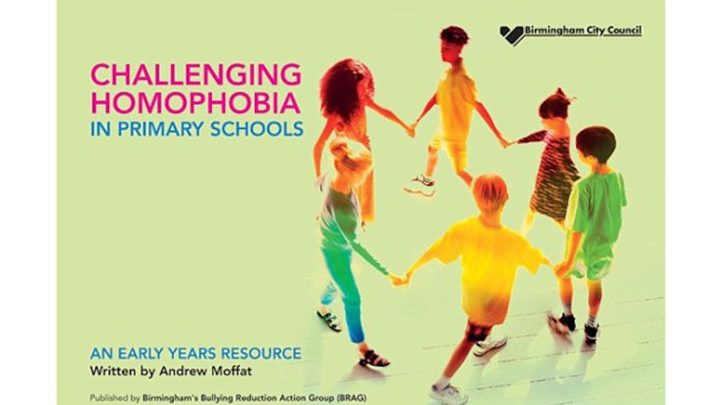 Challenging Homophobia In Primary Schools by Andrew Moffat
