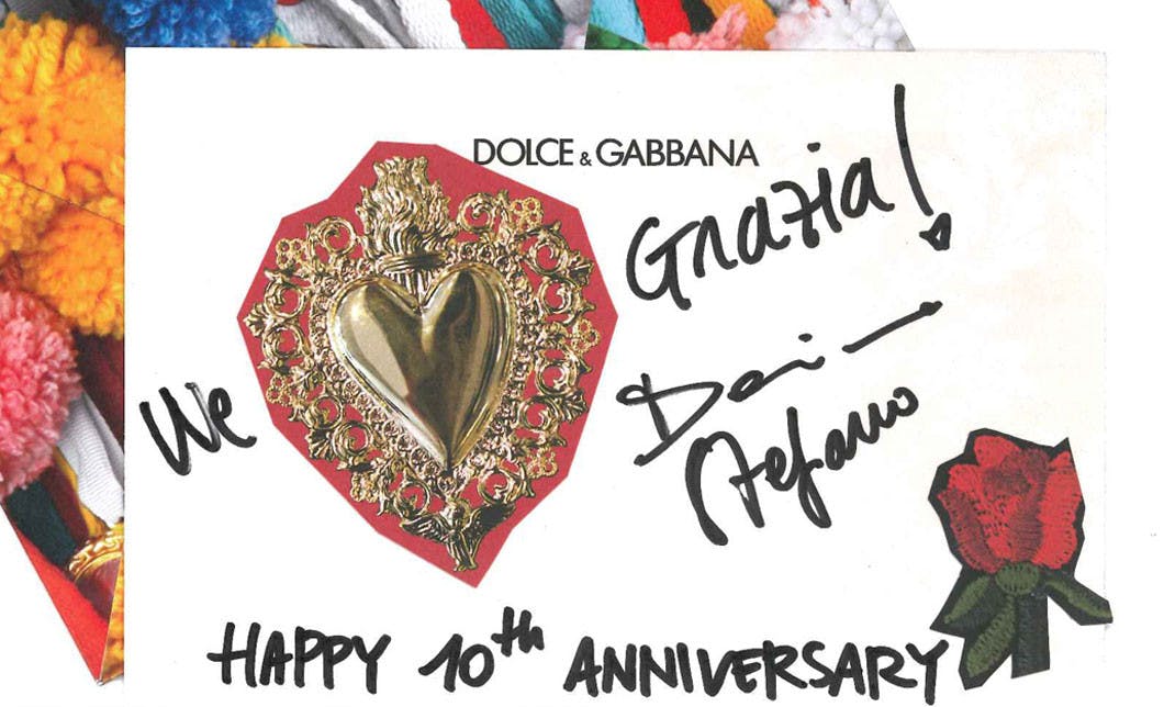 Happy Birthday To Us! Dolce & Gabbana, Kylie Minogue & More Send Their