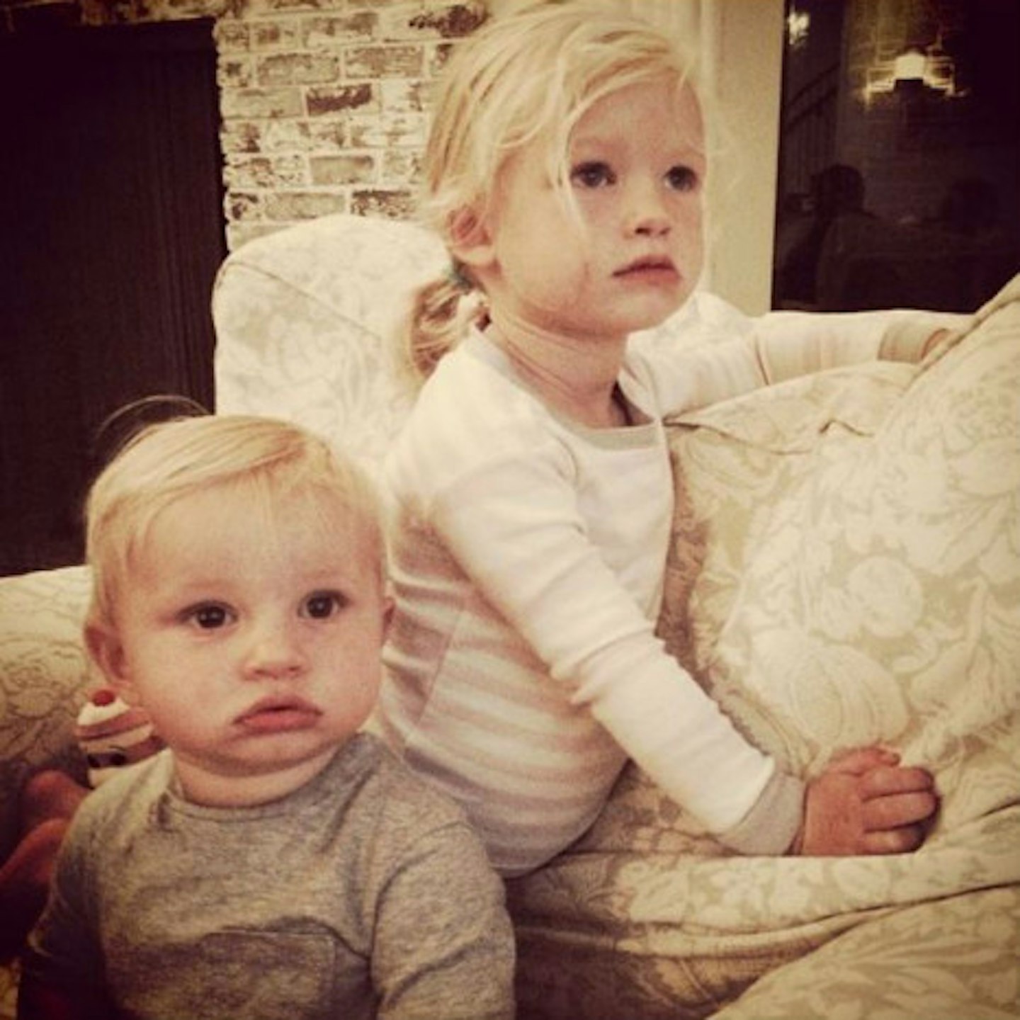 Jessica's children Maxwell and Ace are adorable