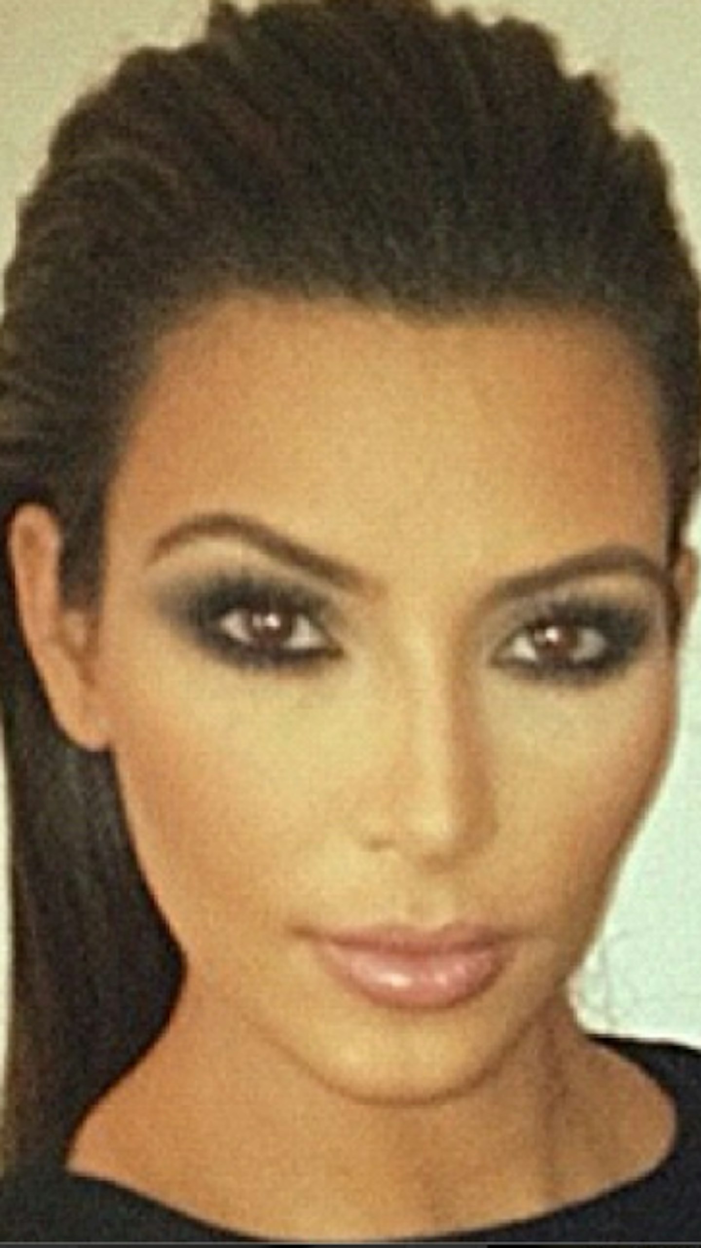 25 Kim Kardashian hair