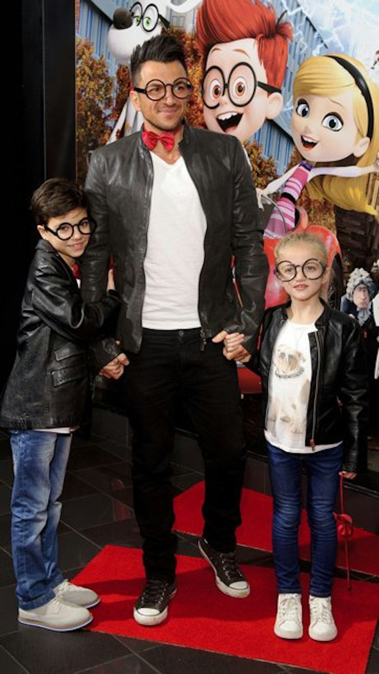 Peter is also dad to son Junior and daughter Princess.
