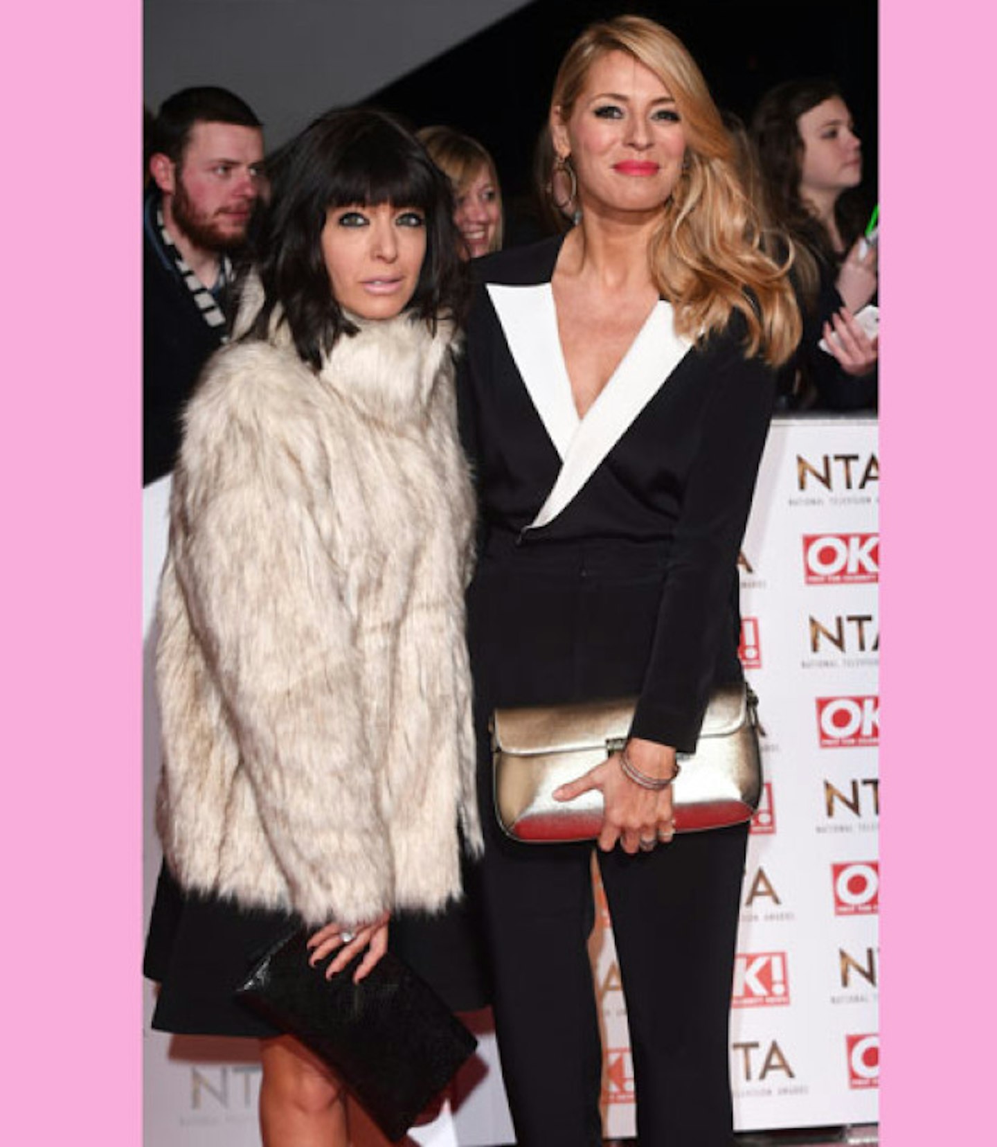 Tess Daly and Claudia Winkleman