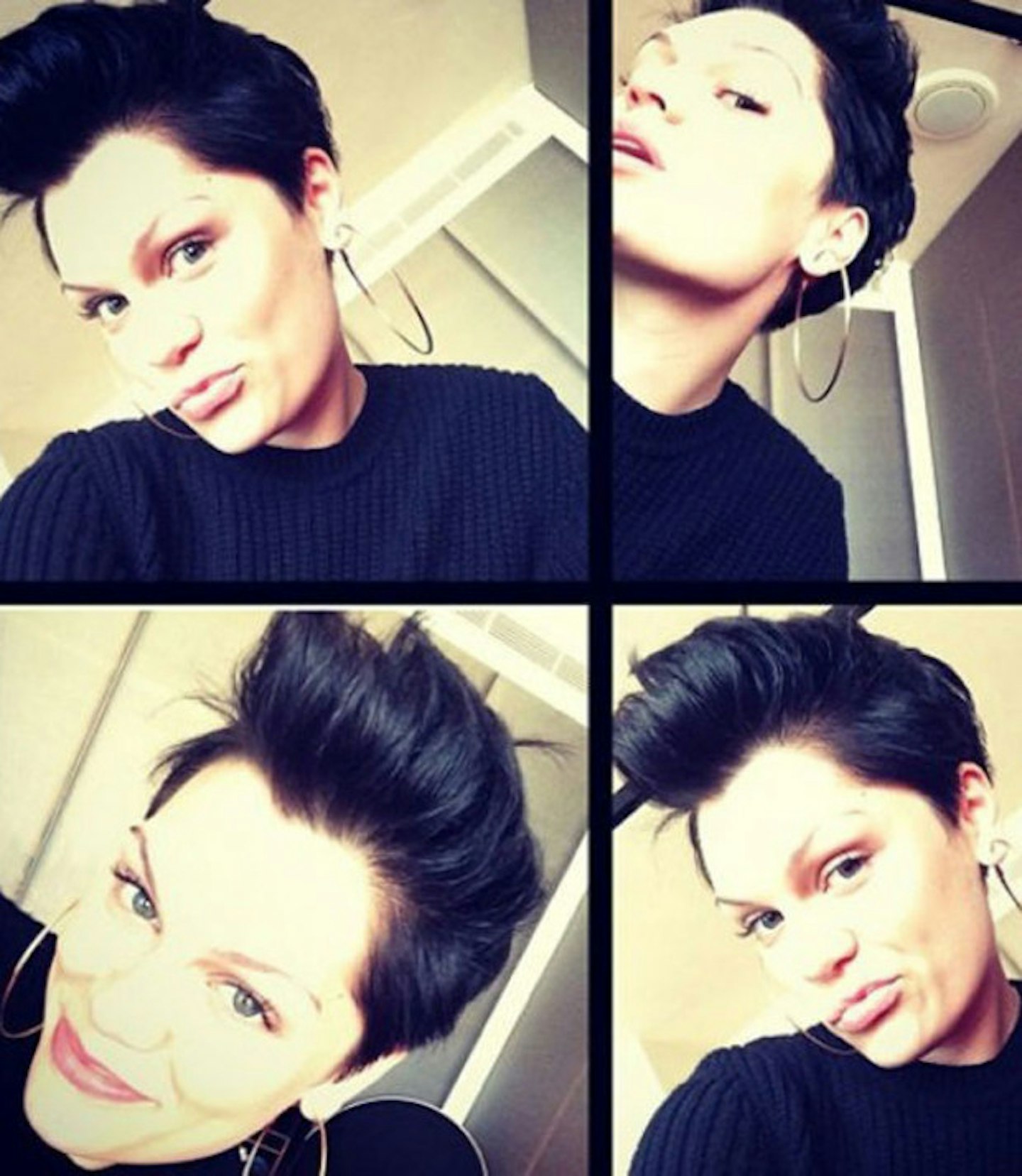 jessie-j-selfie-black-hair