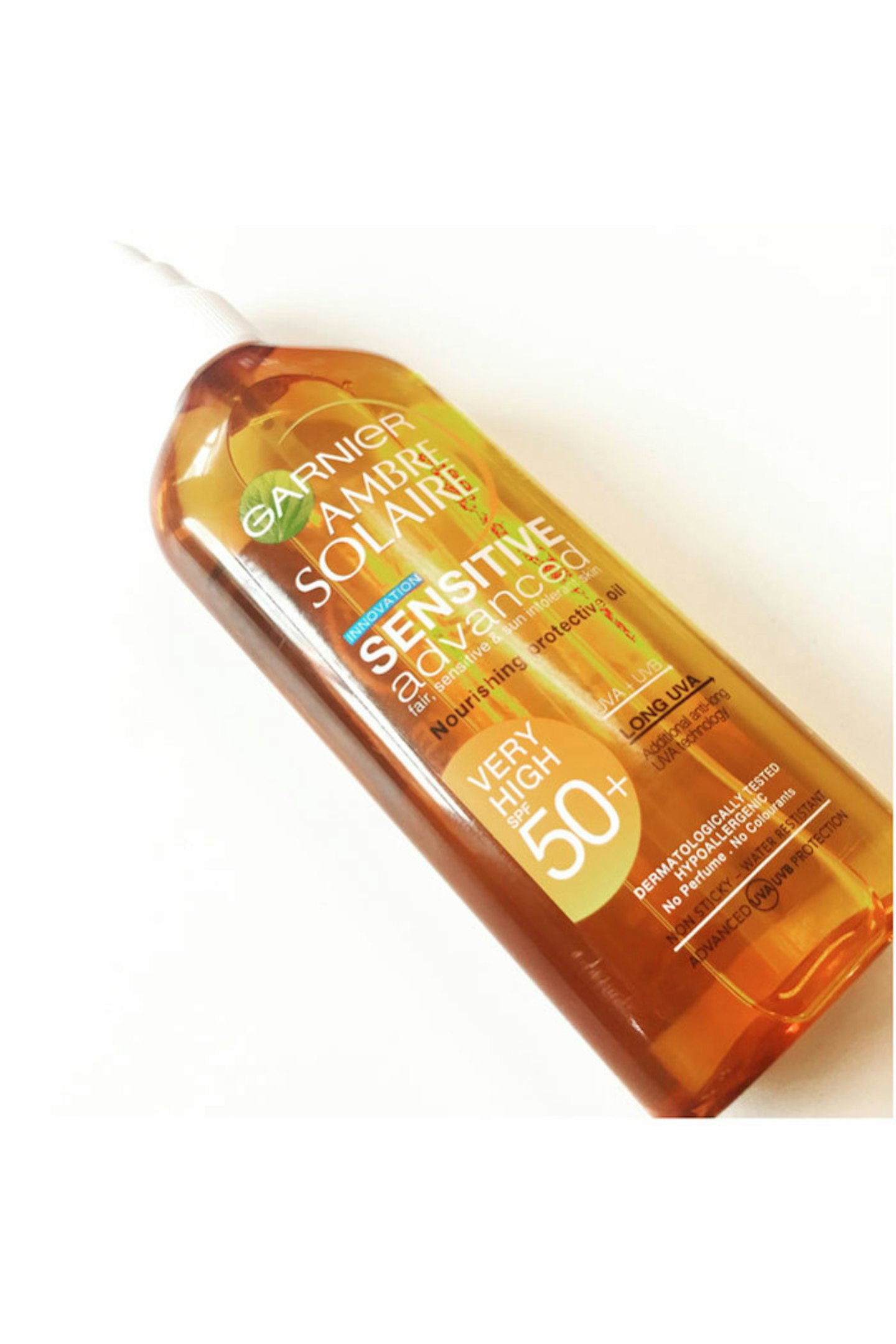 #BeautyHero:  Garnier Ambre Solaire Sensitive Advanced Nourishing Protective Oil SPF50