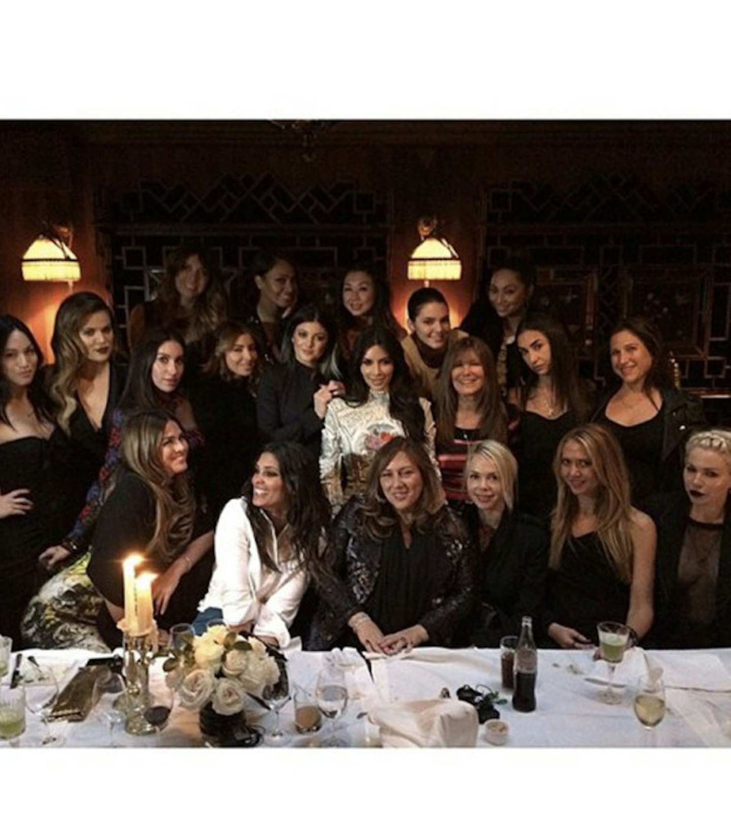 Kim-Kardashian-hen-night-dinner