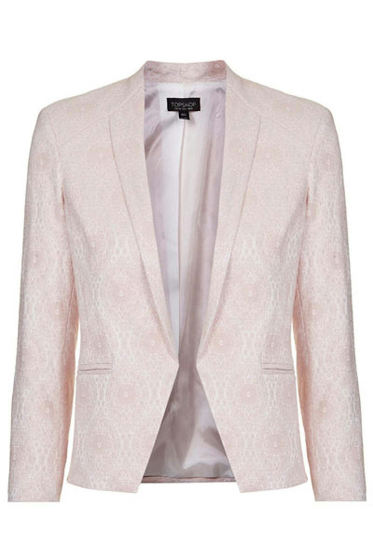 Jacket, £58, Topshop