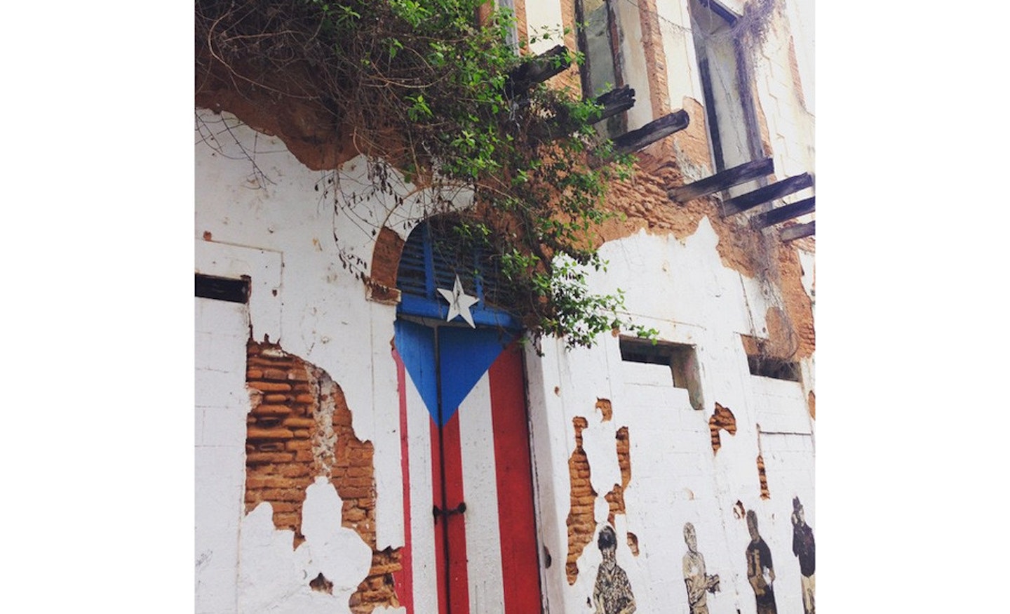 A mural in Old San Juan