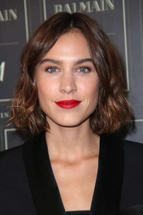 Alexa Chung’s Best-Ever Hair Moments: Tousled Waves, Blunt Bangs ...