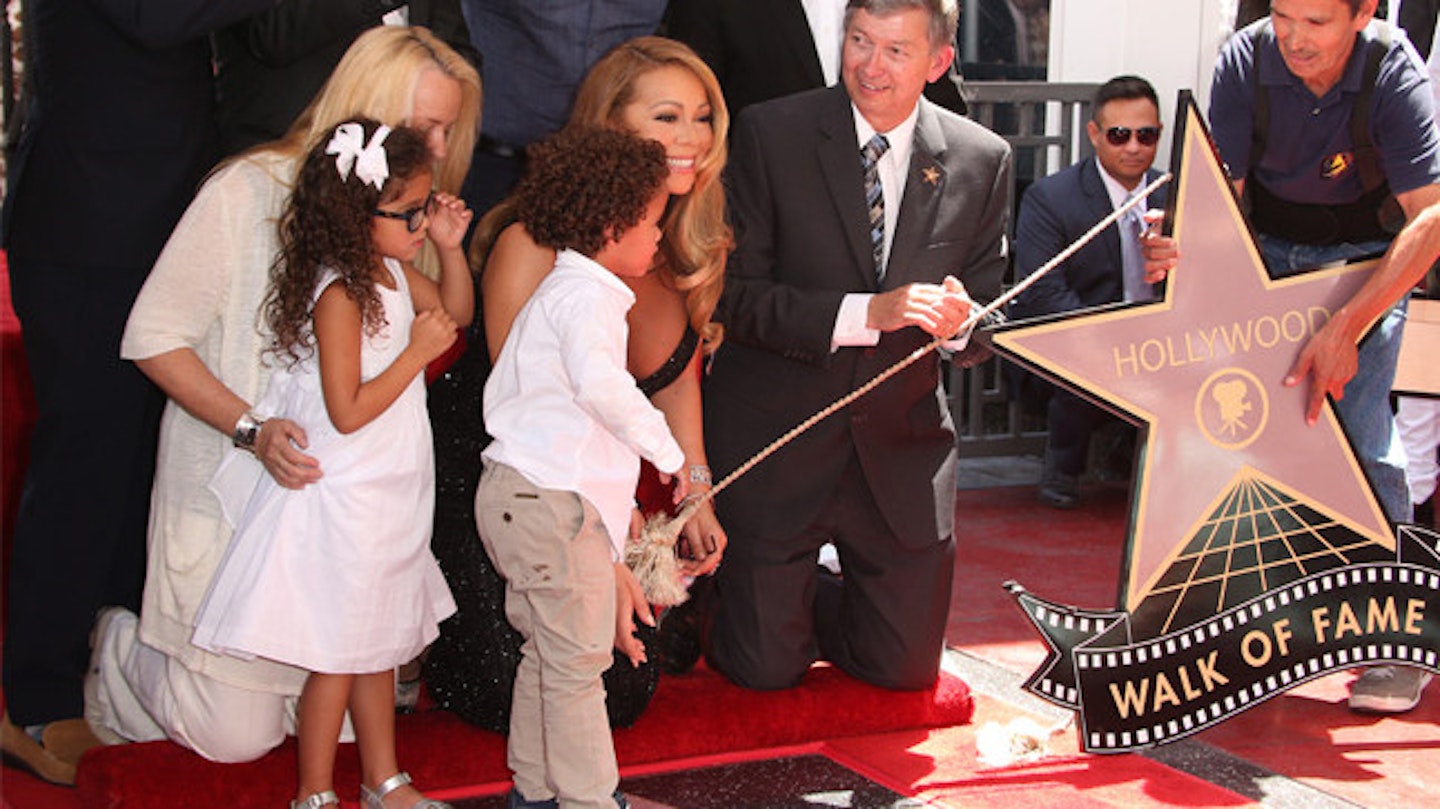Roc and Roe wanted to get involved for their mommy's moment