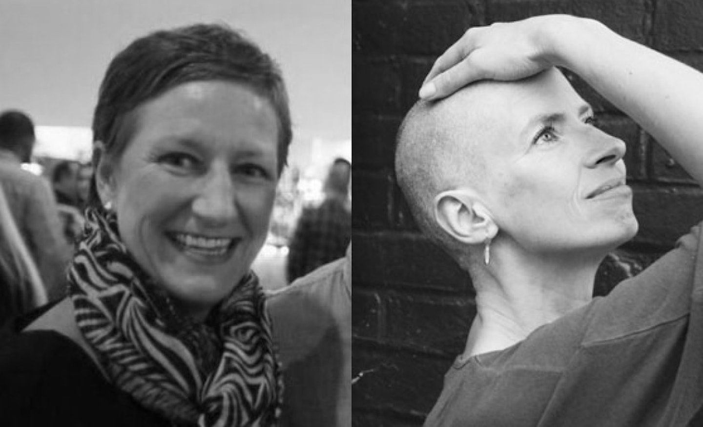 L: Joanne Taylor. R: Liz O'Riordan 
