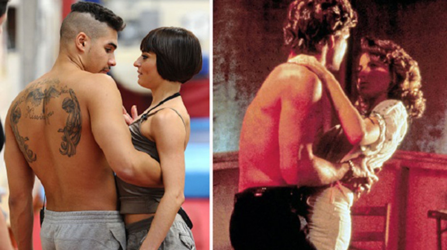 Louis and Flavia’s infamous Patrick Swayze/Dirty Dancing moves