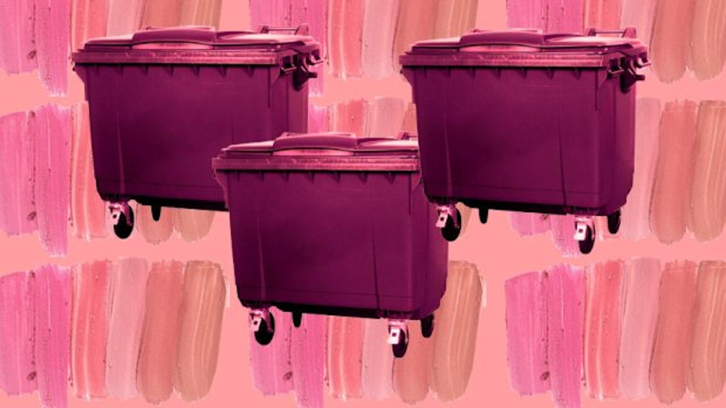 What Happened When I Went Dumpster Diving For Beauty Products