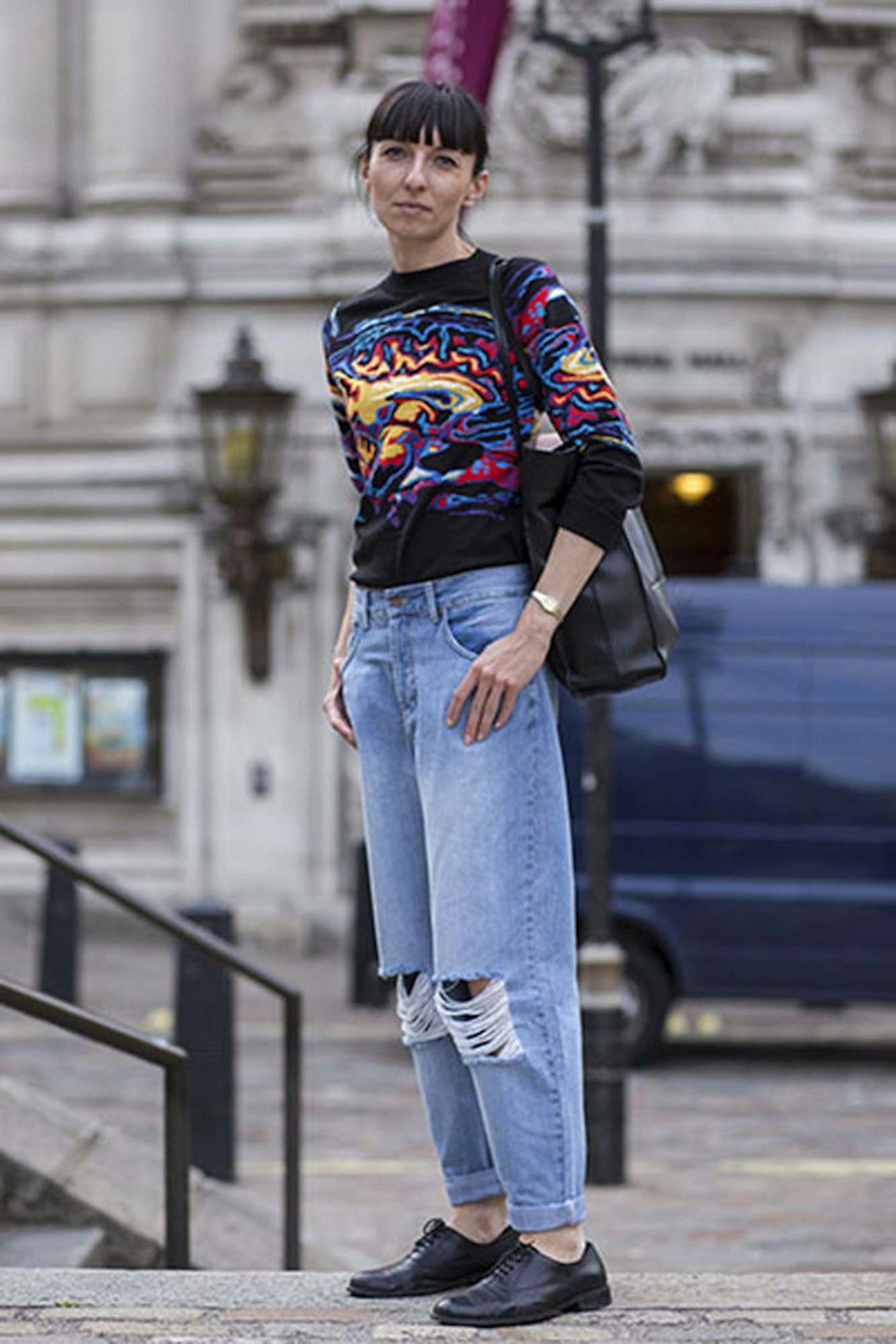 Ripped Jeans Tear Up The Streets Of Fashion Week