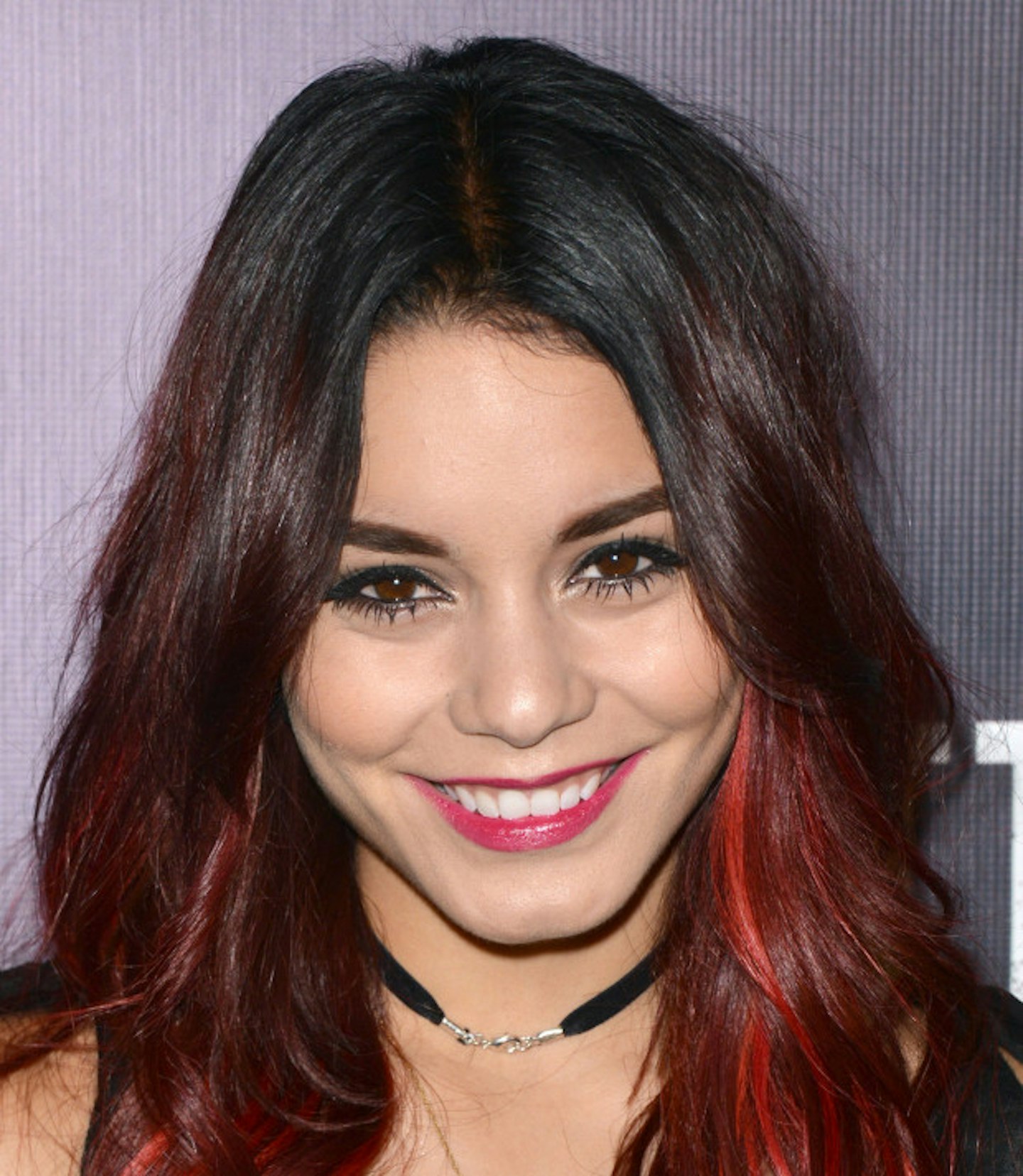 vanessa-hudgens-black-red-hair-dyed-ombre