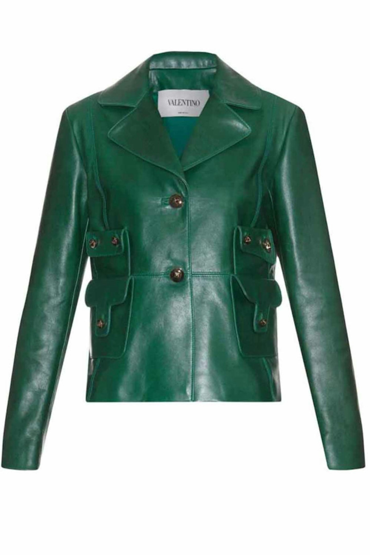 Valentino Leather Jacket, £3,465.00