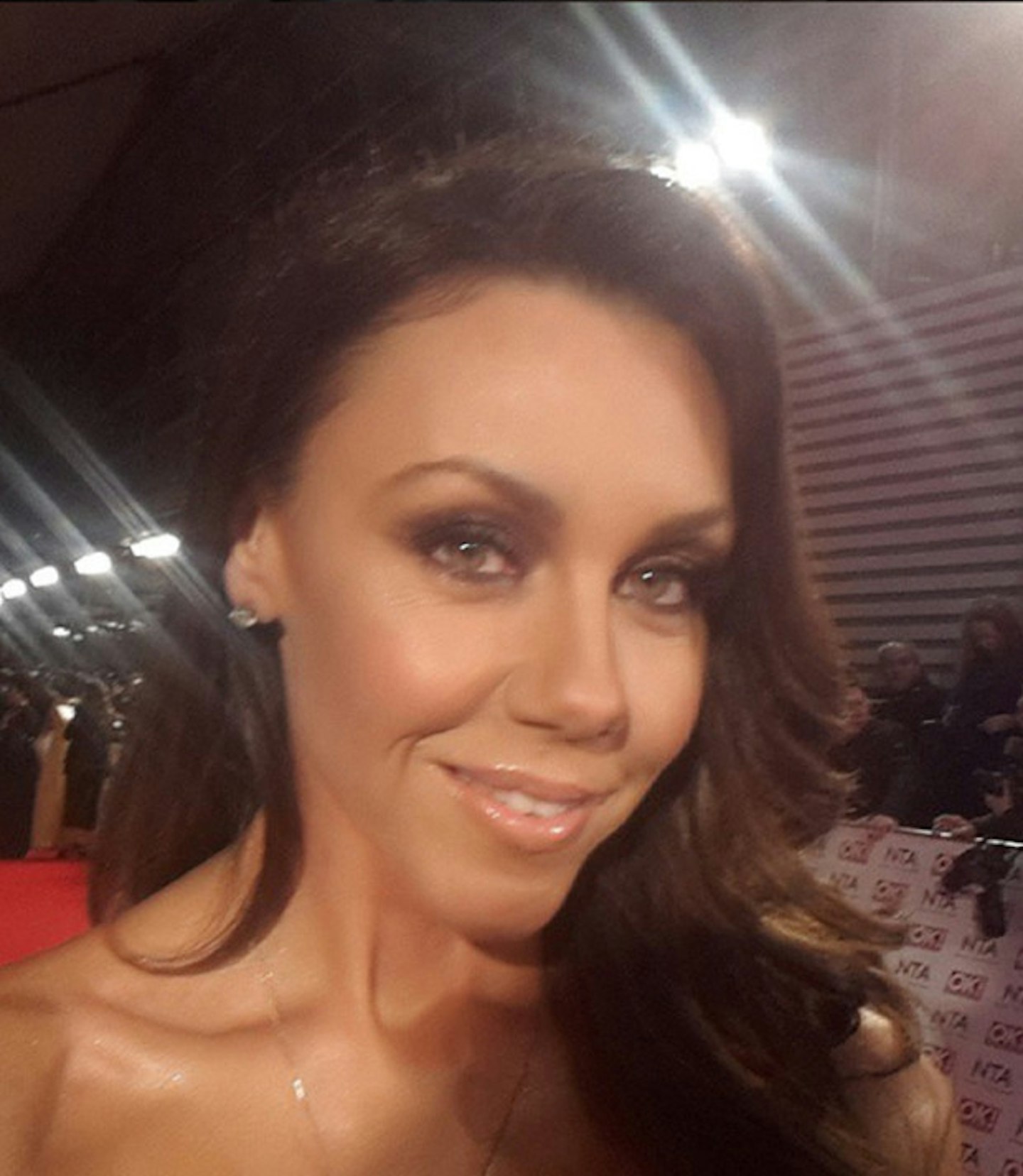 Michelle Heaton has perfected her selfie face