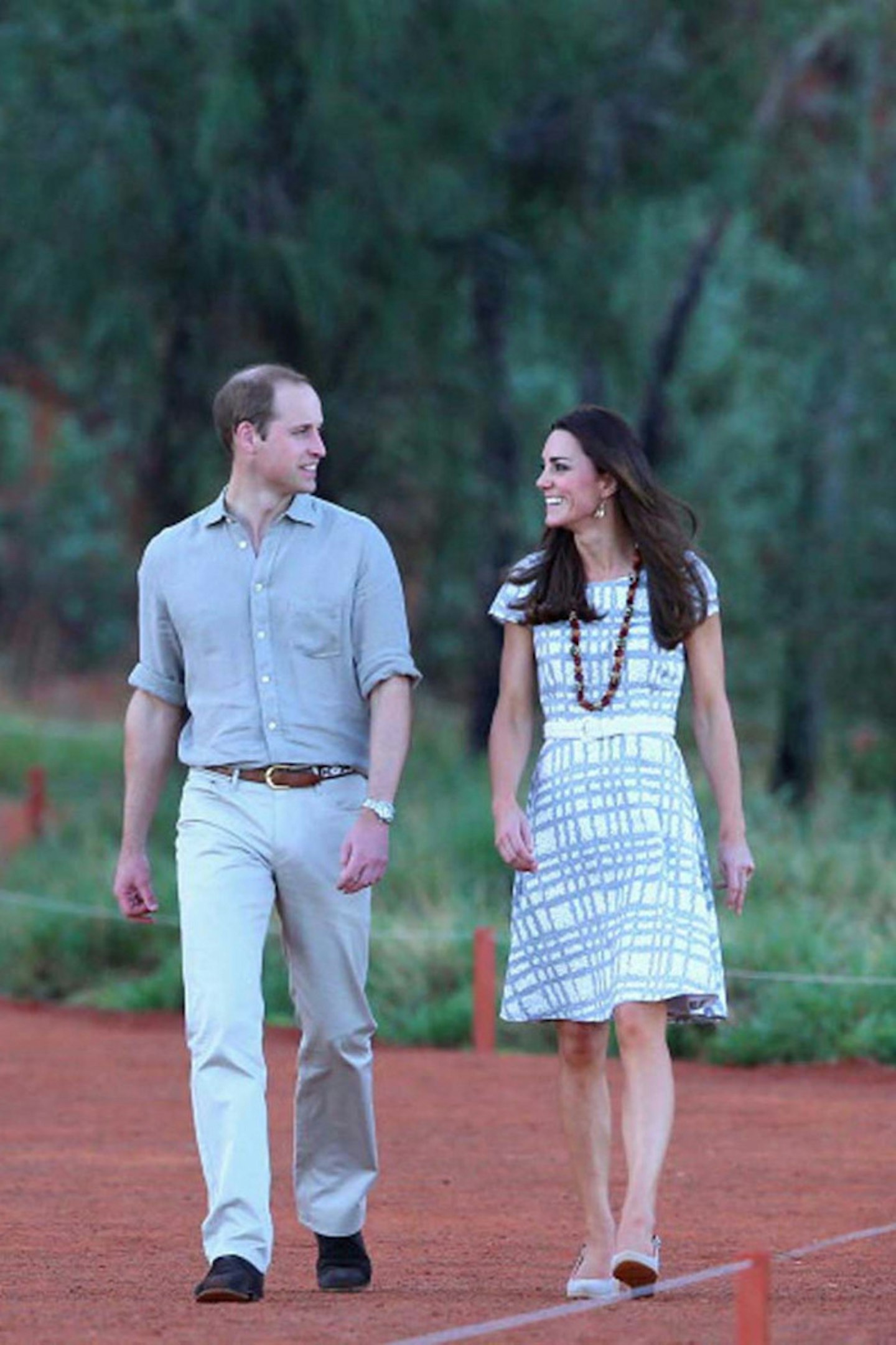 The Duchess of Cambridge in Hobbs at Ayers Rock, 22 April 2014
