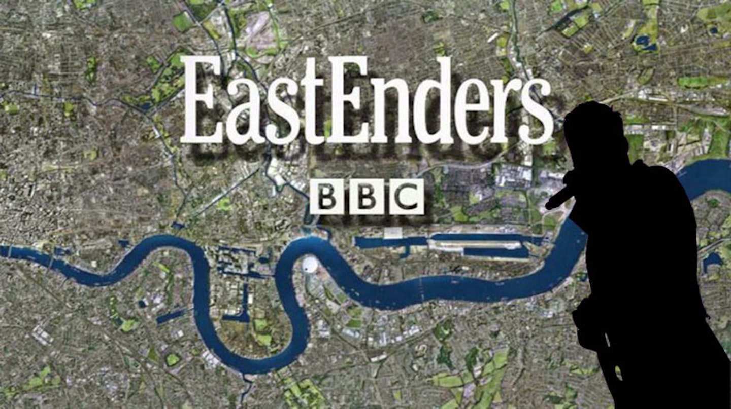 EastEnders logo and Lee Ryan 