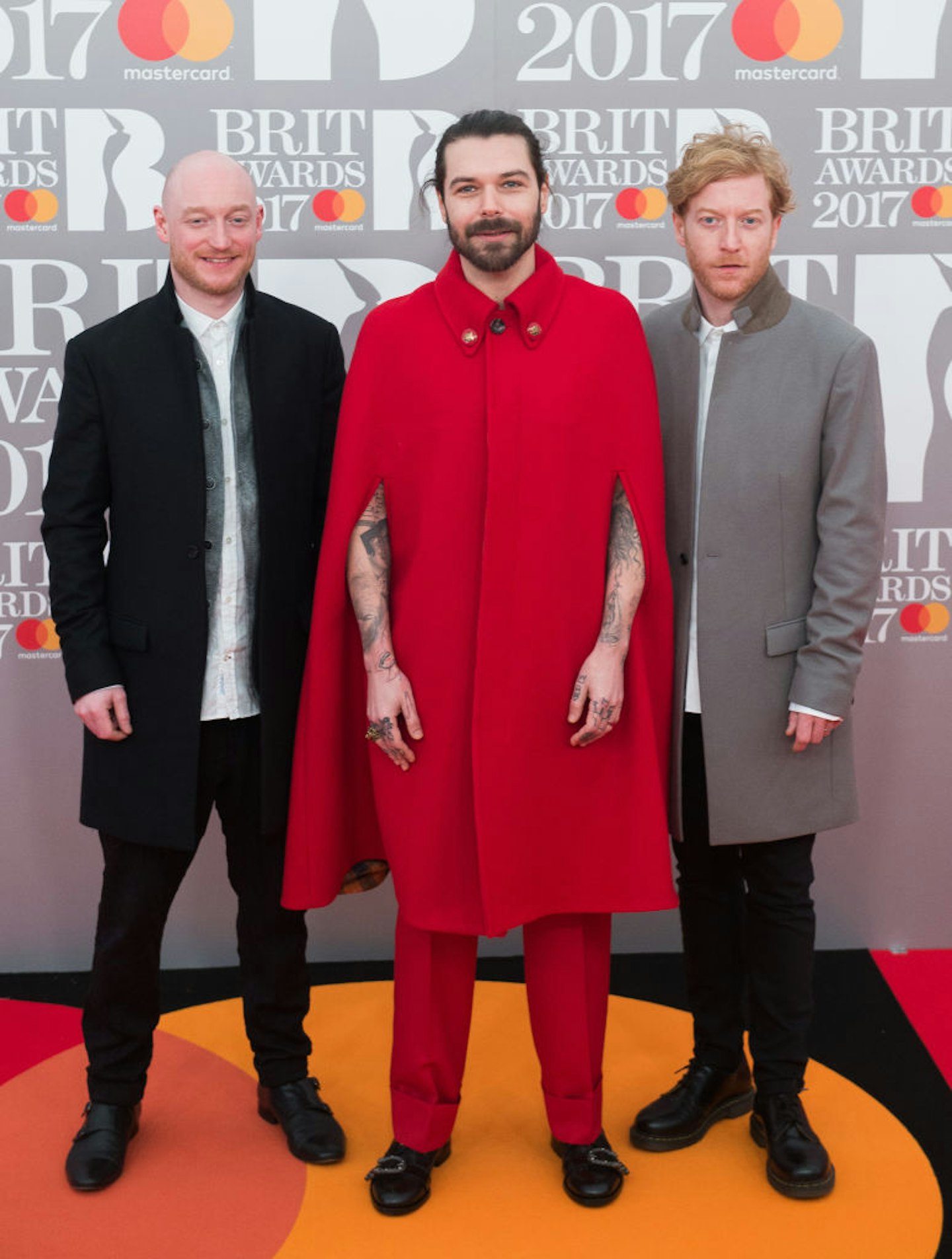 Backstage at The BRITS
