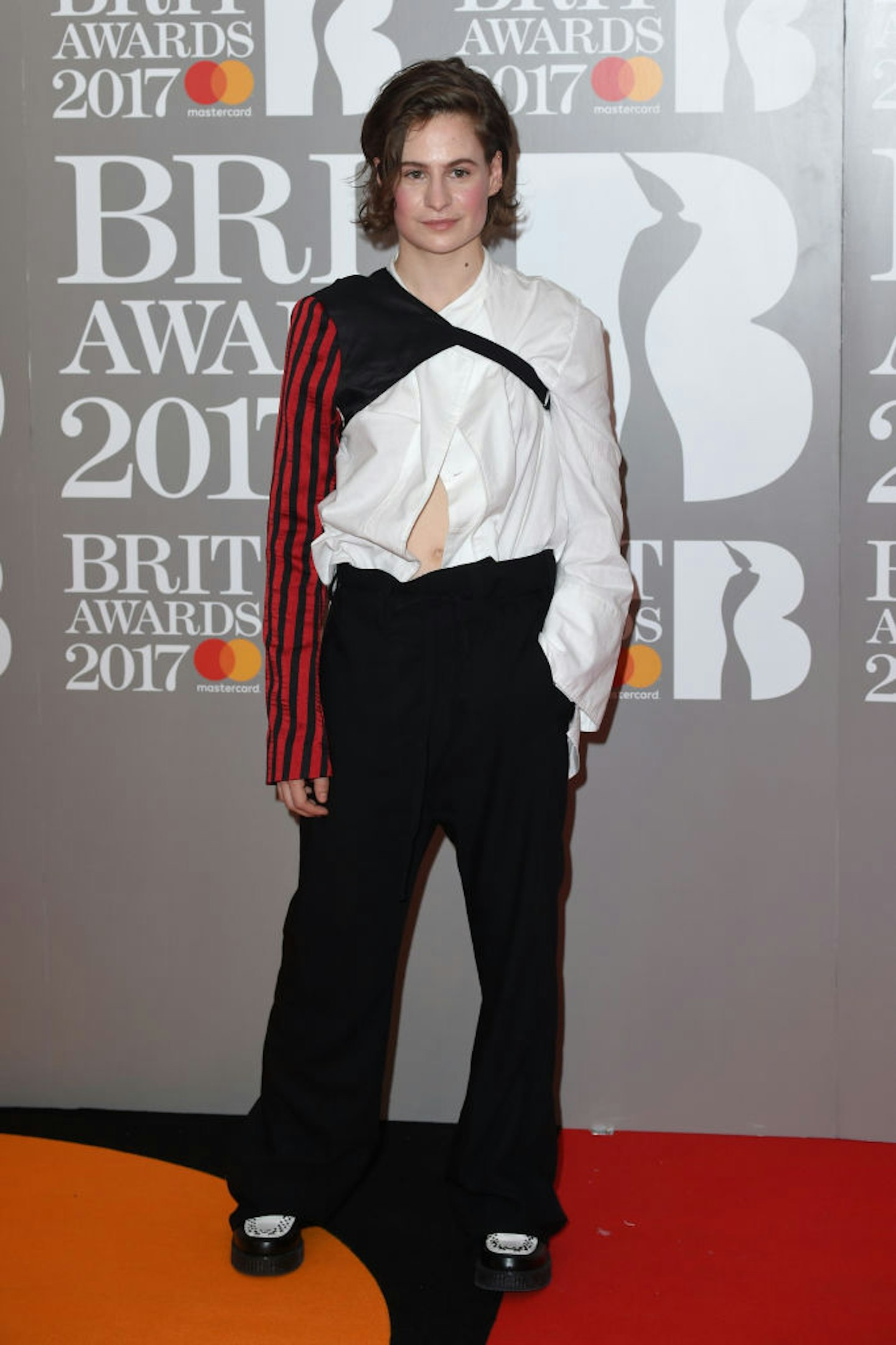 Backstage at The BRITS