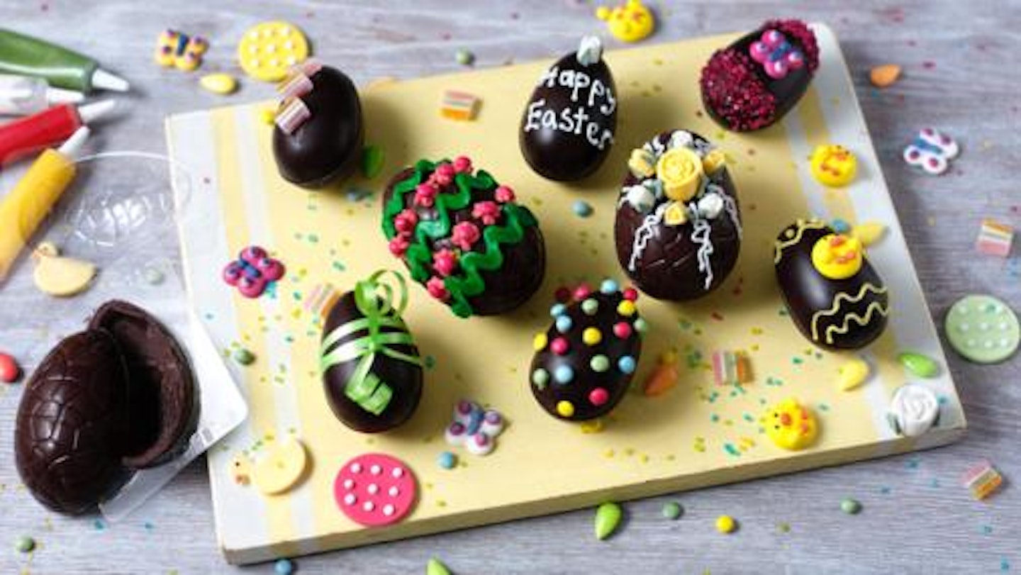 Homemade Easter eggs 