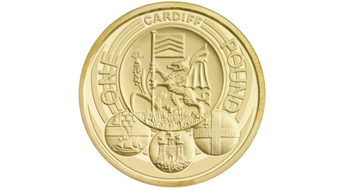Cardiff City £1 coin