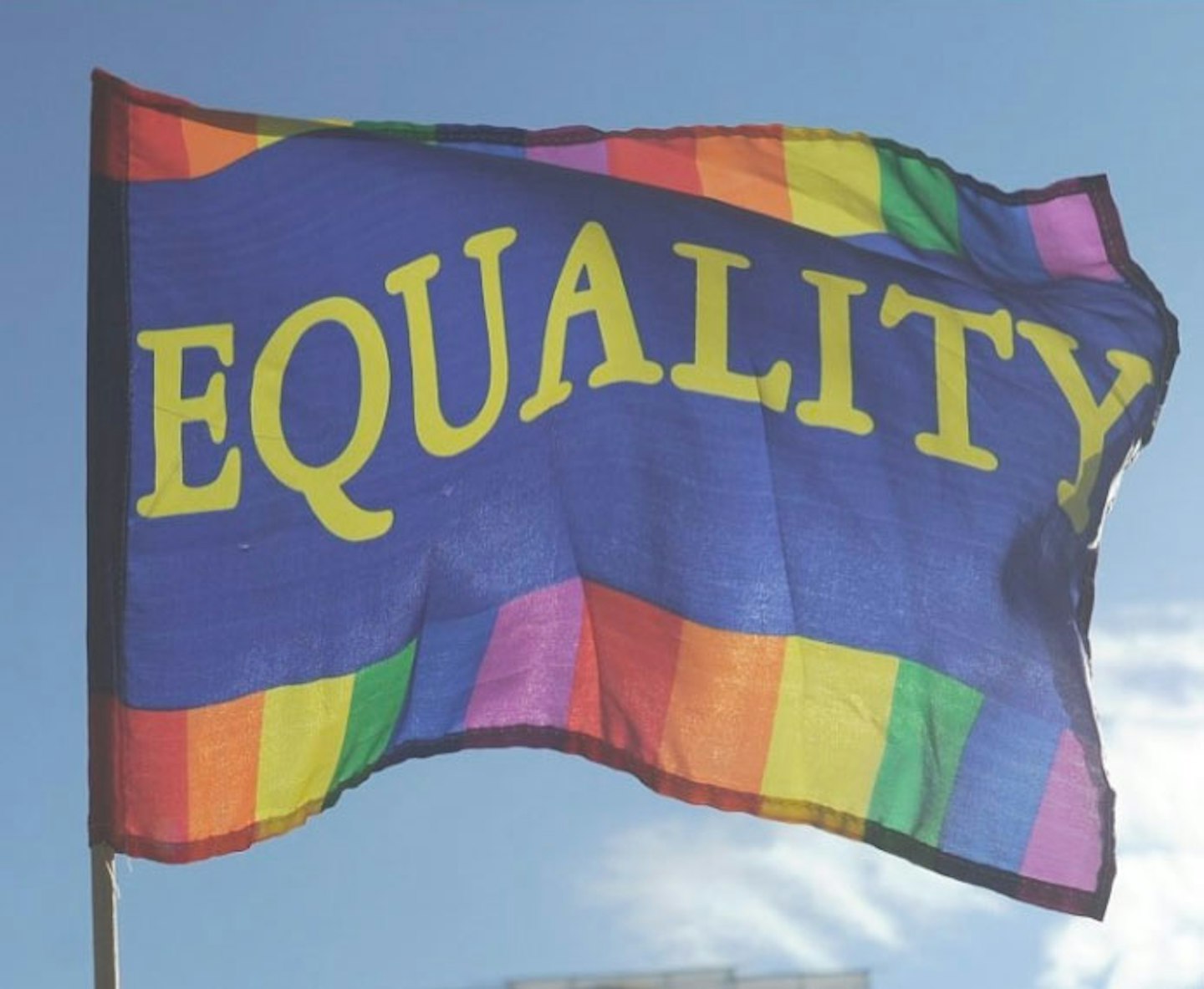Instagram of rainbow flag