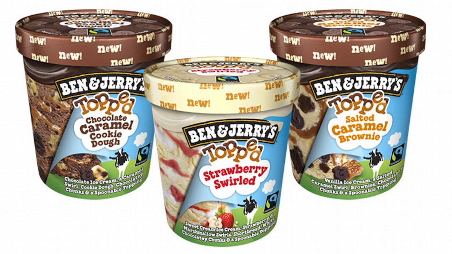 Ben & Jerry's Topped