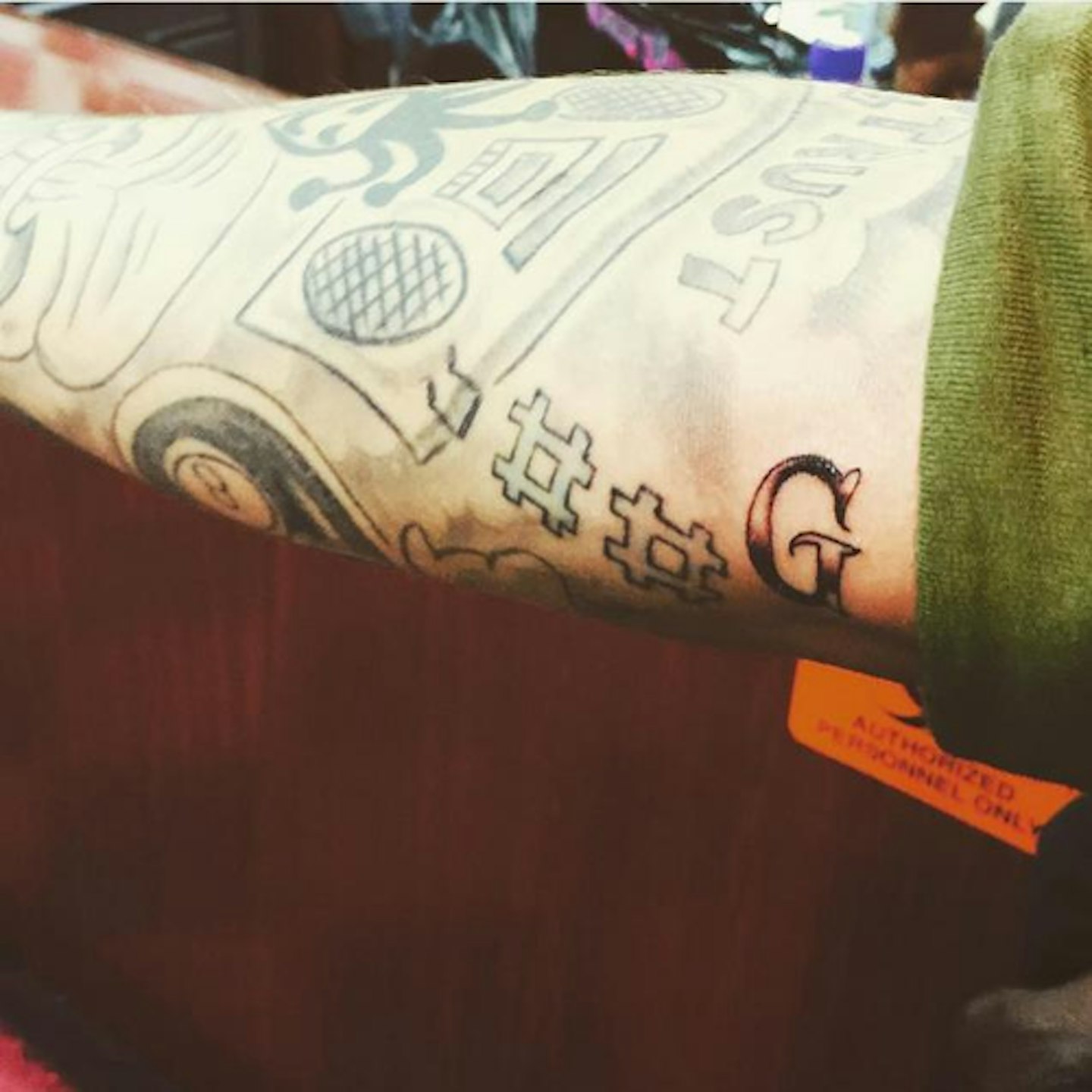 Justin tattoo